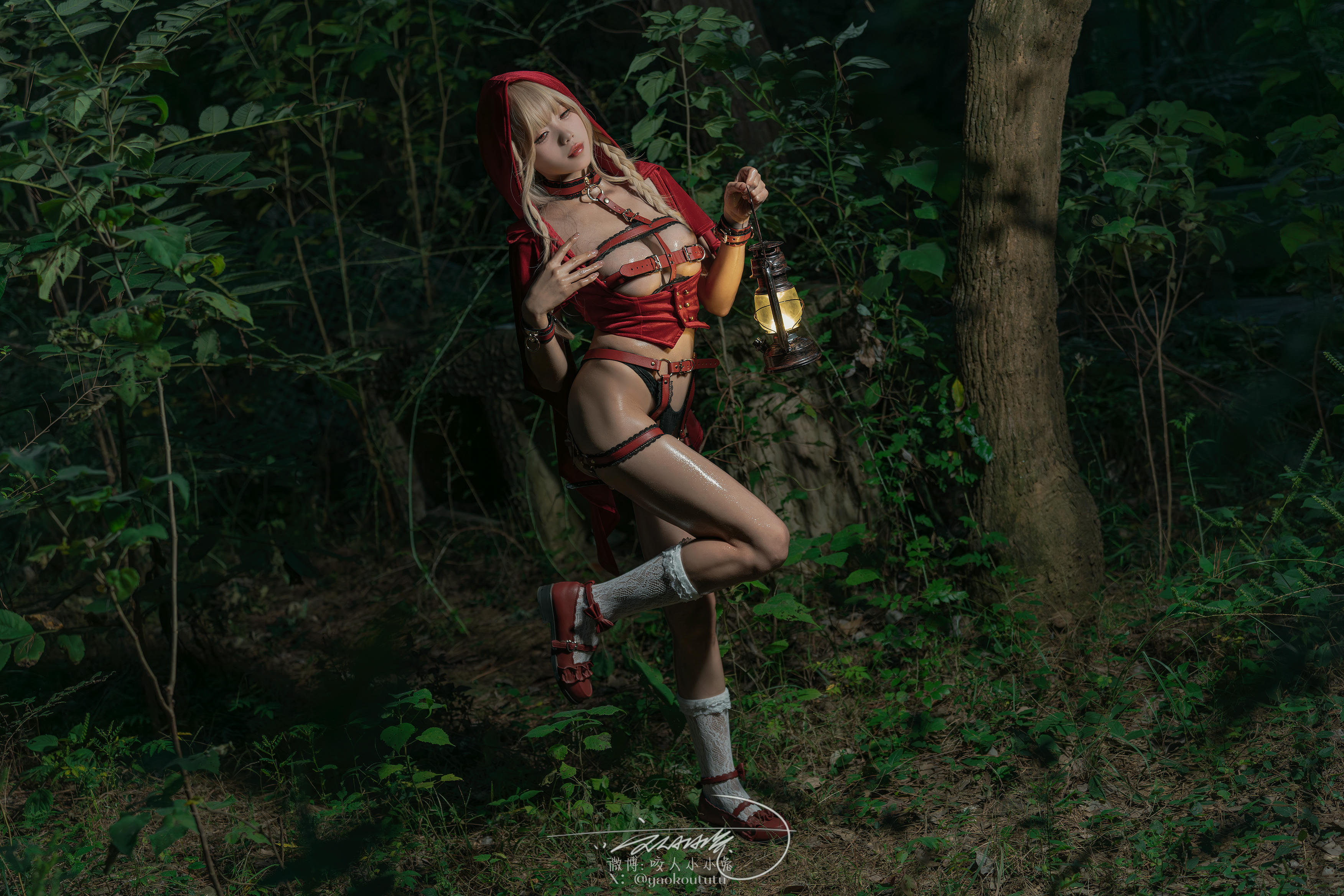 黏黏团子兔 NO.160 咬人小小兔 五月作品『迷途小红帽』 [71P1V-1.31GB]_第2集