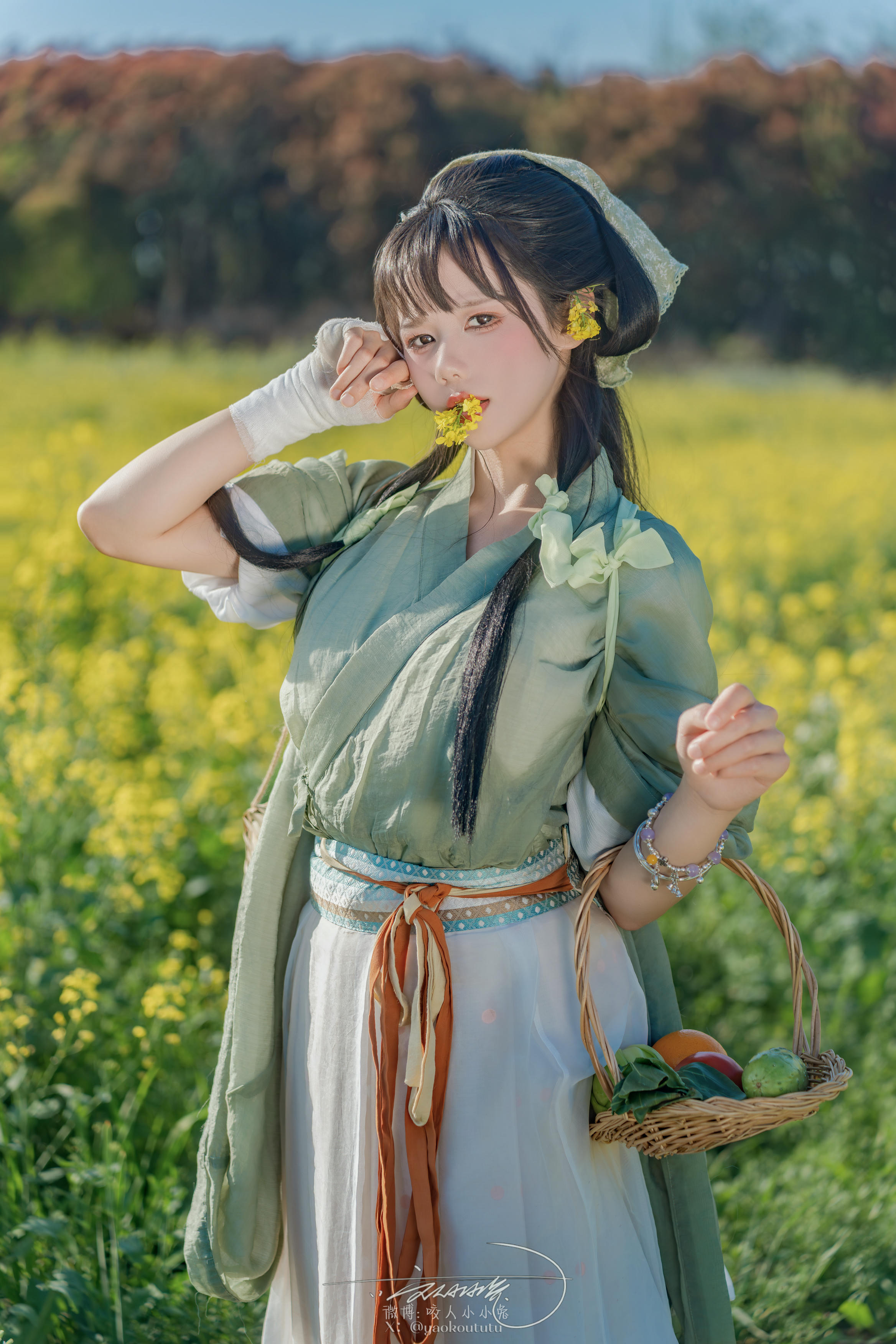 黏黏团子兔 NO.162 咬人小小兔 五月作品『田耕记』 [74P1V-1.81GB]_第1集