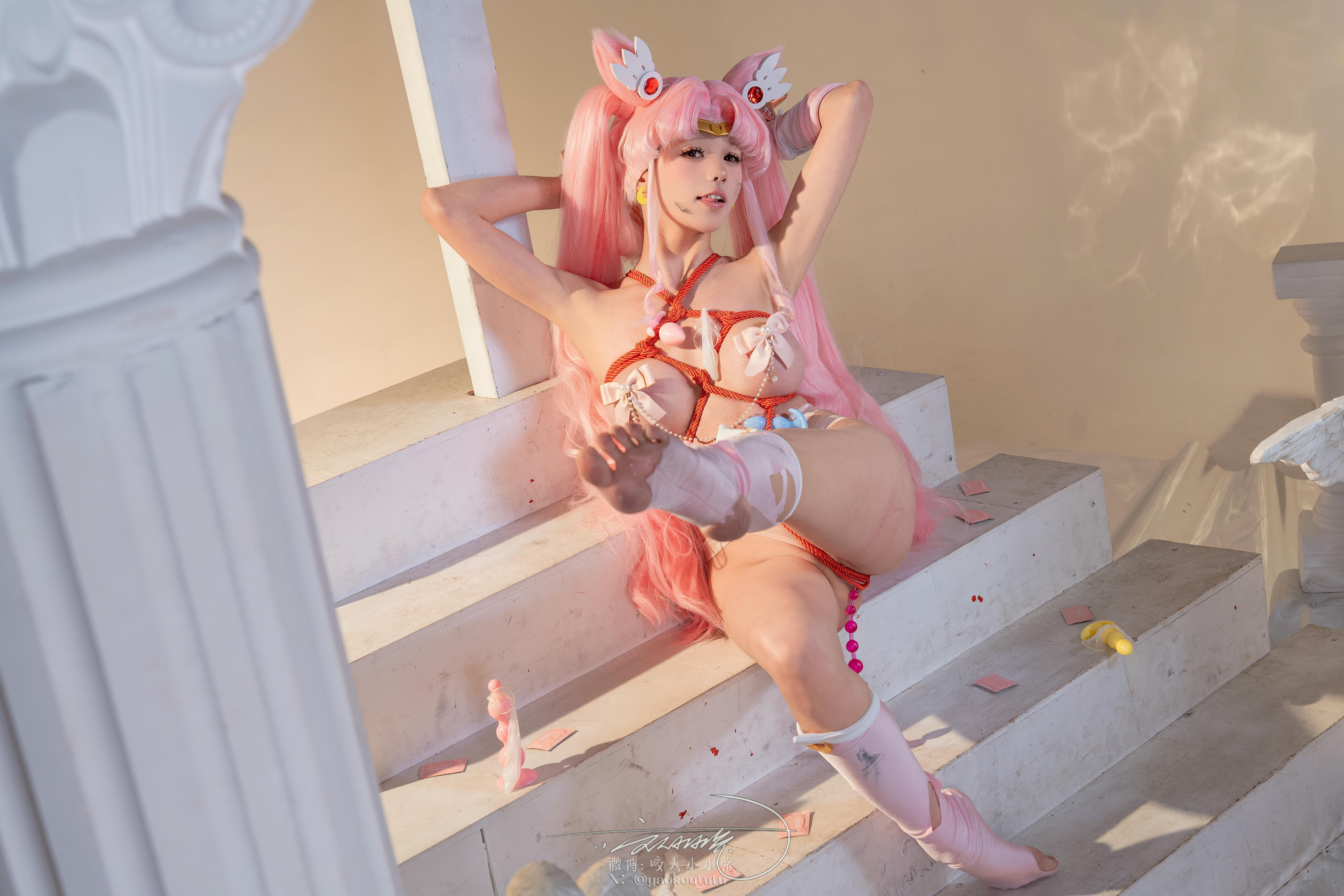 黏黏团子兔 NO.163 咬人小小兔 六月作品 小小兔大危机 小剧场 [74P1V 1.82GB]_第4集