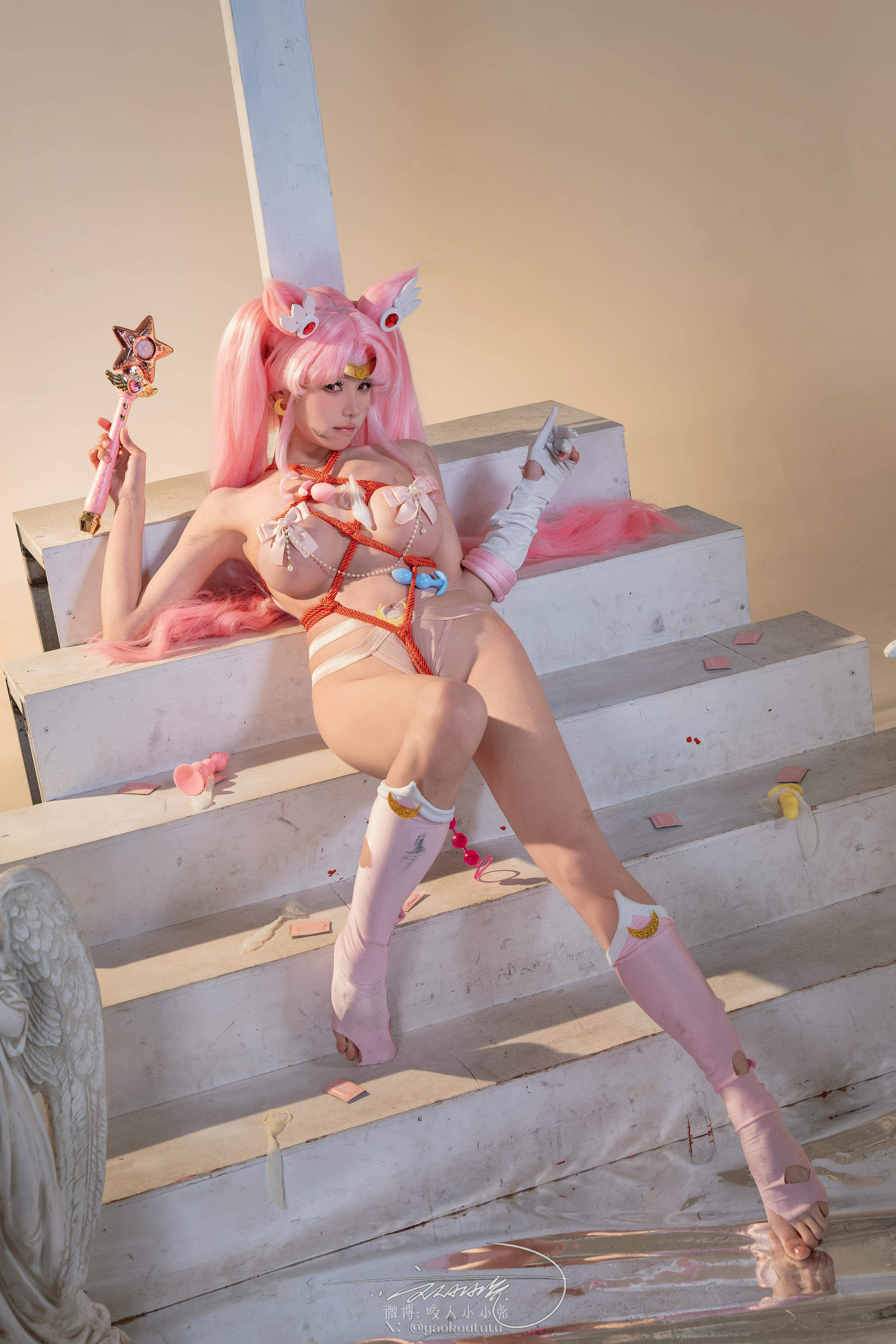 黏黏团子兔 NO.163 咬人小小兔 六月作品 小小兔大危机 小剧场 [74P1V 1.82GB]_第4集