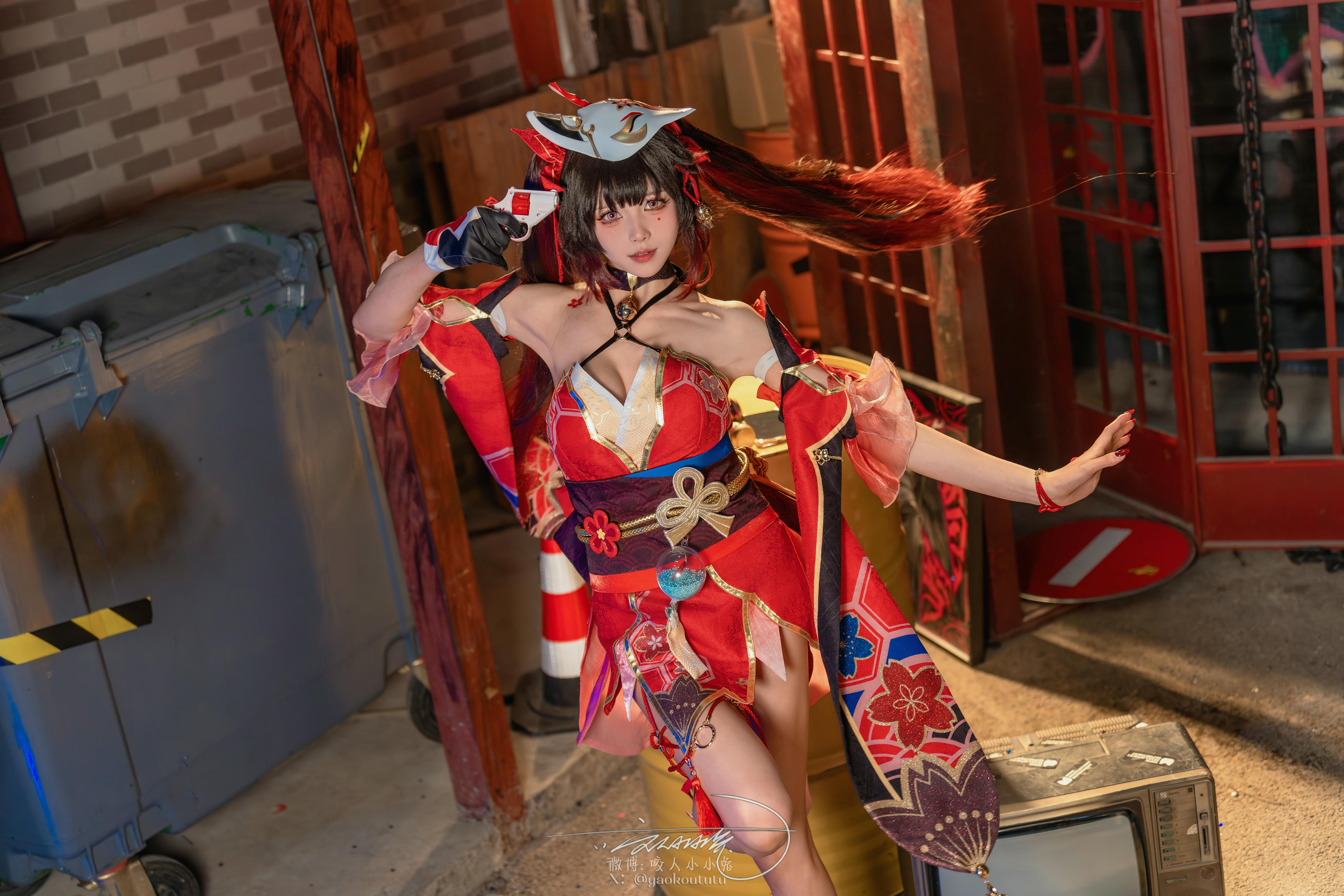 黏黏团子兔 NO.166 咬人小小兔 六月作品『星穹铁道-花火』80P+1V 大喜 [81P1V-1.63GB]_第1集