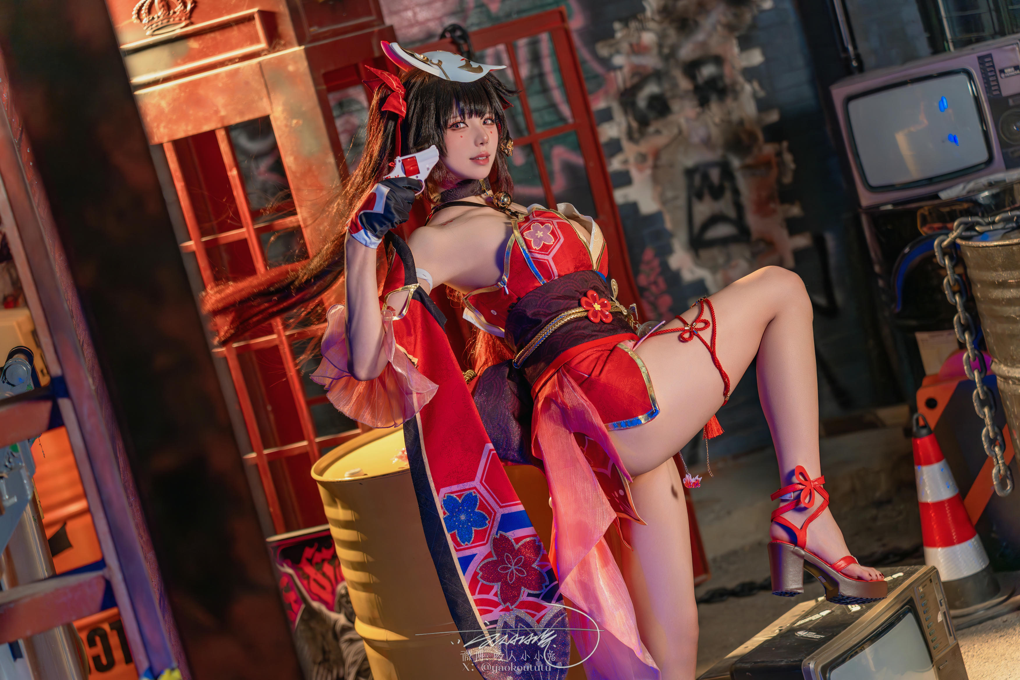 黏黏团子兔 NO.166 咬人小小兔 六月作品『星穹铁道-花火』80P+1V 大喜 [81P1V-1.63GB]_第2集