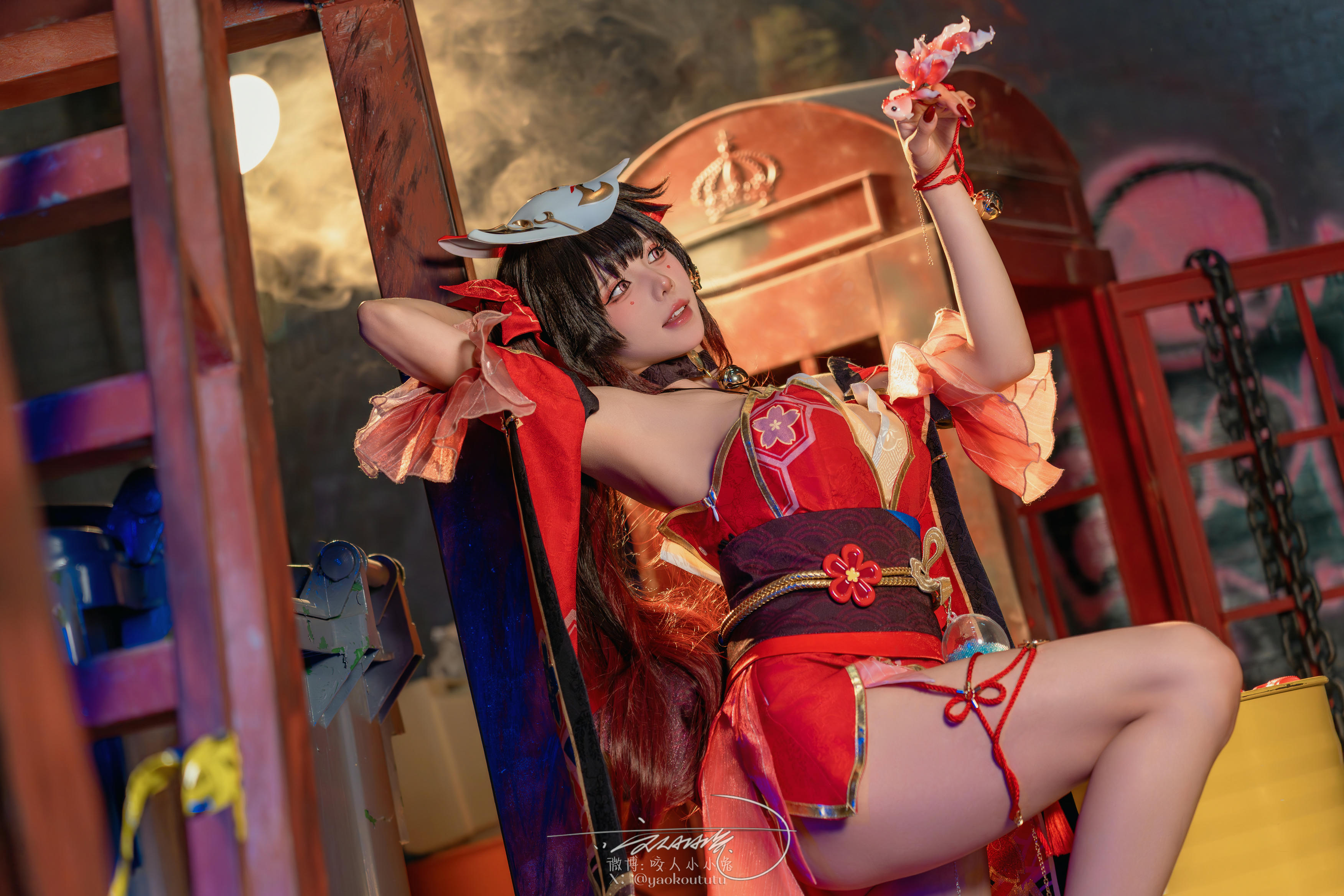 黏黏团子兔 NO.166 咬人小小兔 六月作品『星穹铁道-花火』80P+1V 大喜 [81P1V-1.63GB]_第2集