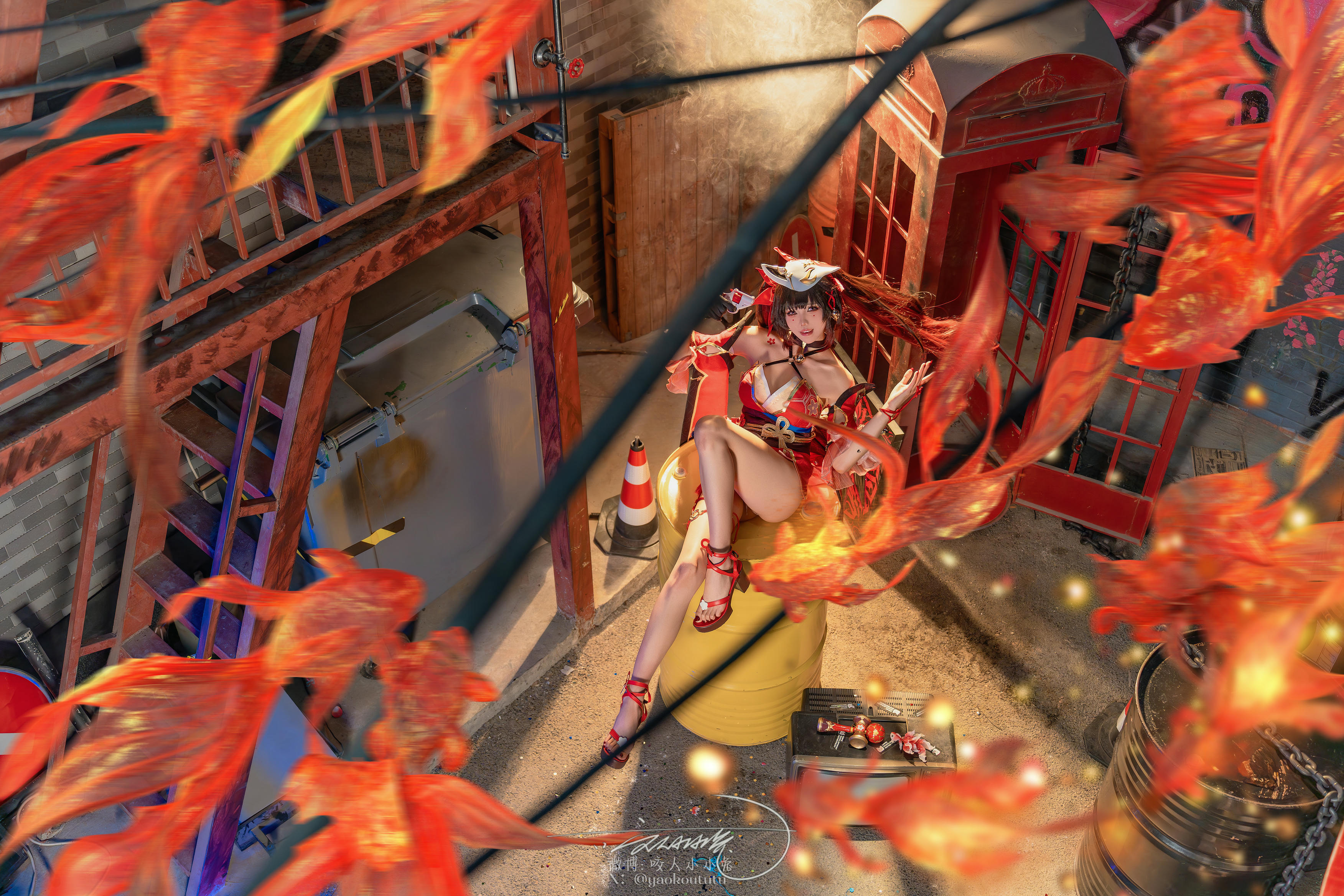 黏黏团子兔 NO.166 咬人小小兔 六月作品『星穹铁道-花火』80P+1V 大喜 [81P1V-1.63GB]_第2集