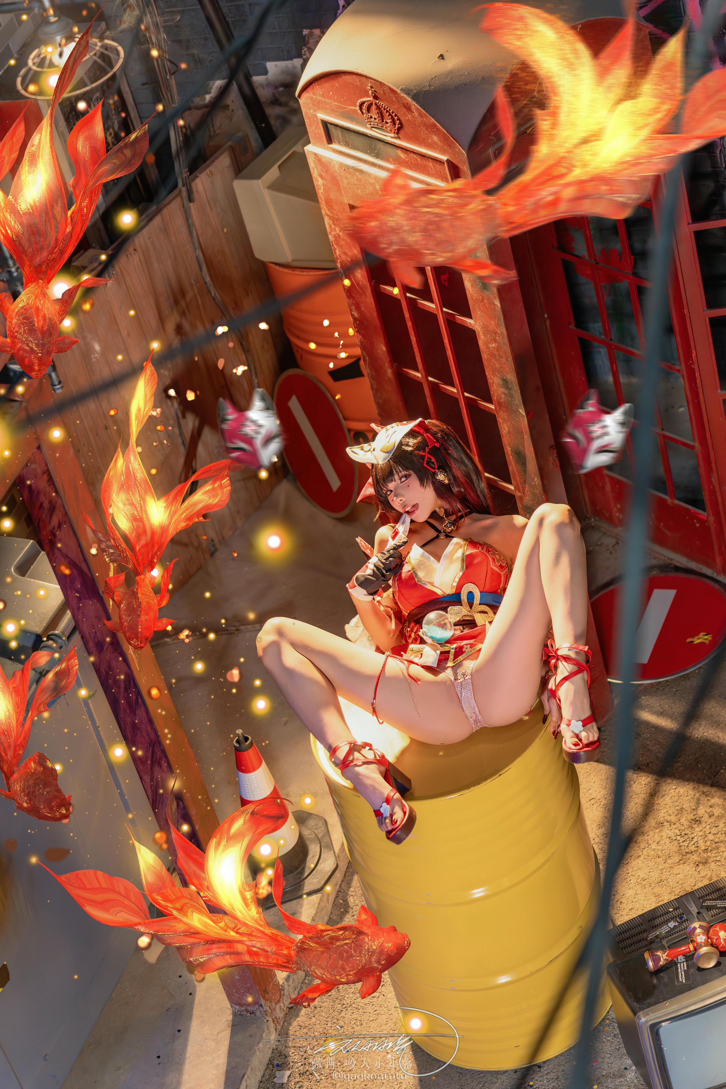 黏黏团子兔 NO.166 咬人小小兔 六月作品『星穹铁道-花火』80P+1V 大喜 [81P1V-1.63GB]_第2集