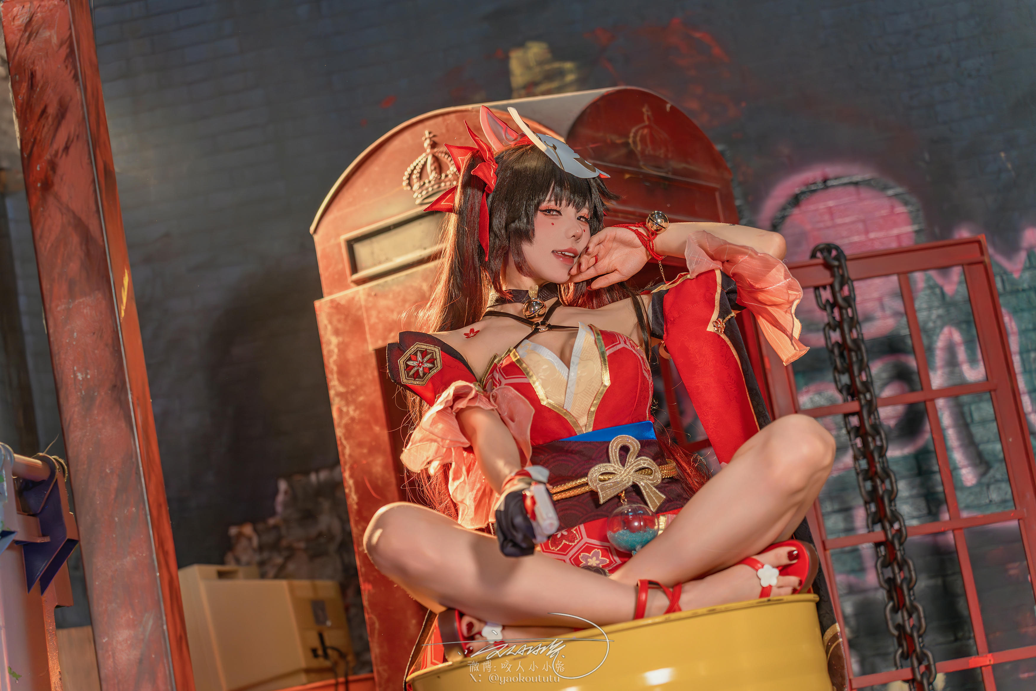 黏黏团子兔 NO.166 咬人小小兔 六月作品『星穹铁道-花火』80P+1V 大喜 [81P1V-1.63GB]_第2集