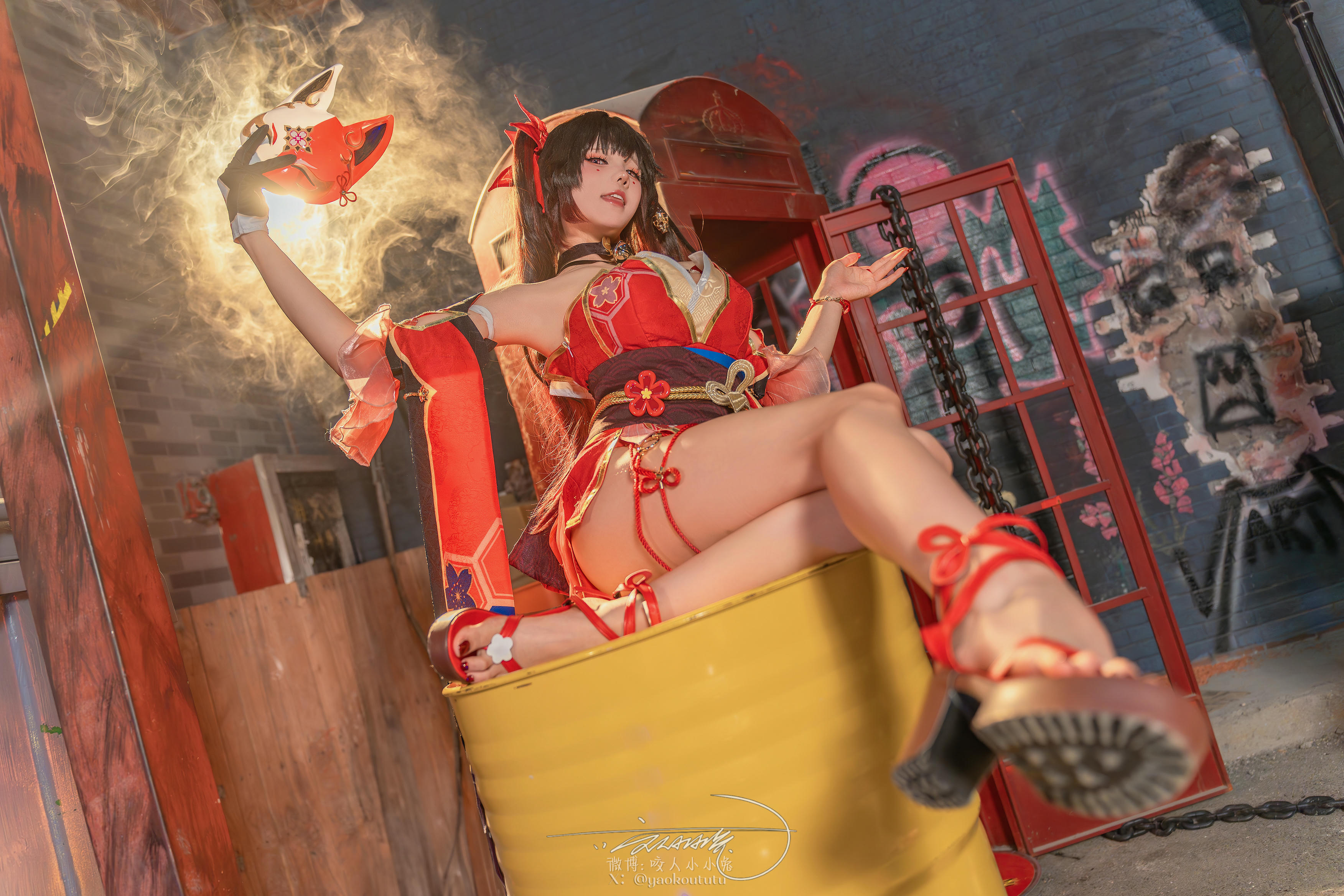 黏黏团子兔 NO.166 咬人小小兔 六月作品『星穹铁道-花火』80P+1V 大喜 [81P1V-1.63GB]_第3集