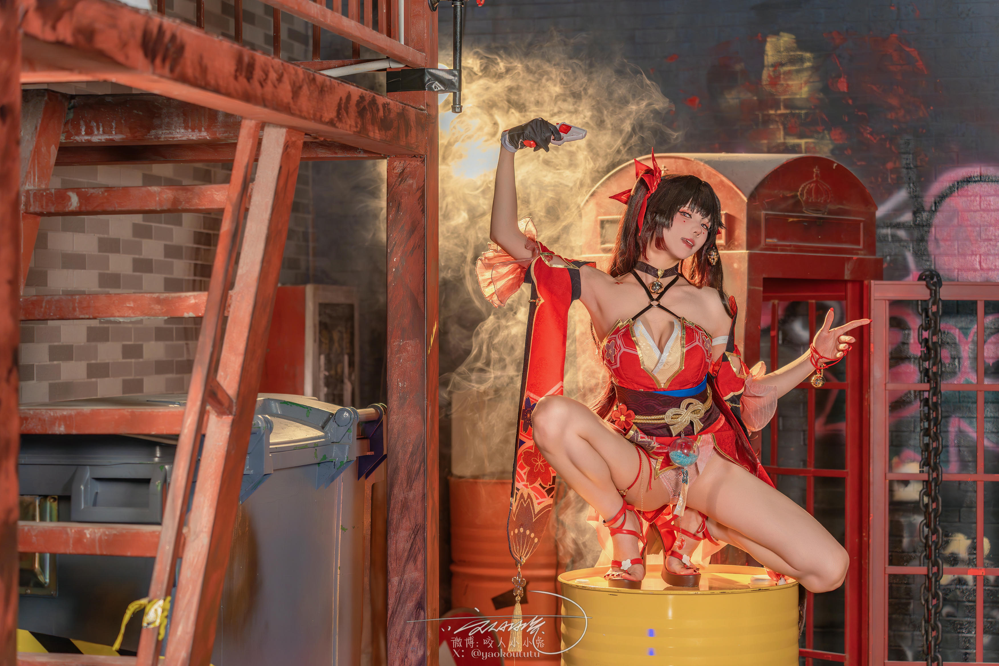 黏黏团子兔 NO.166 咬人小小兔 六月作品『星穹铁道-花火』80P+1V 大喜 [81P1V-1.63GB]_第3集