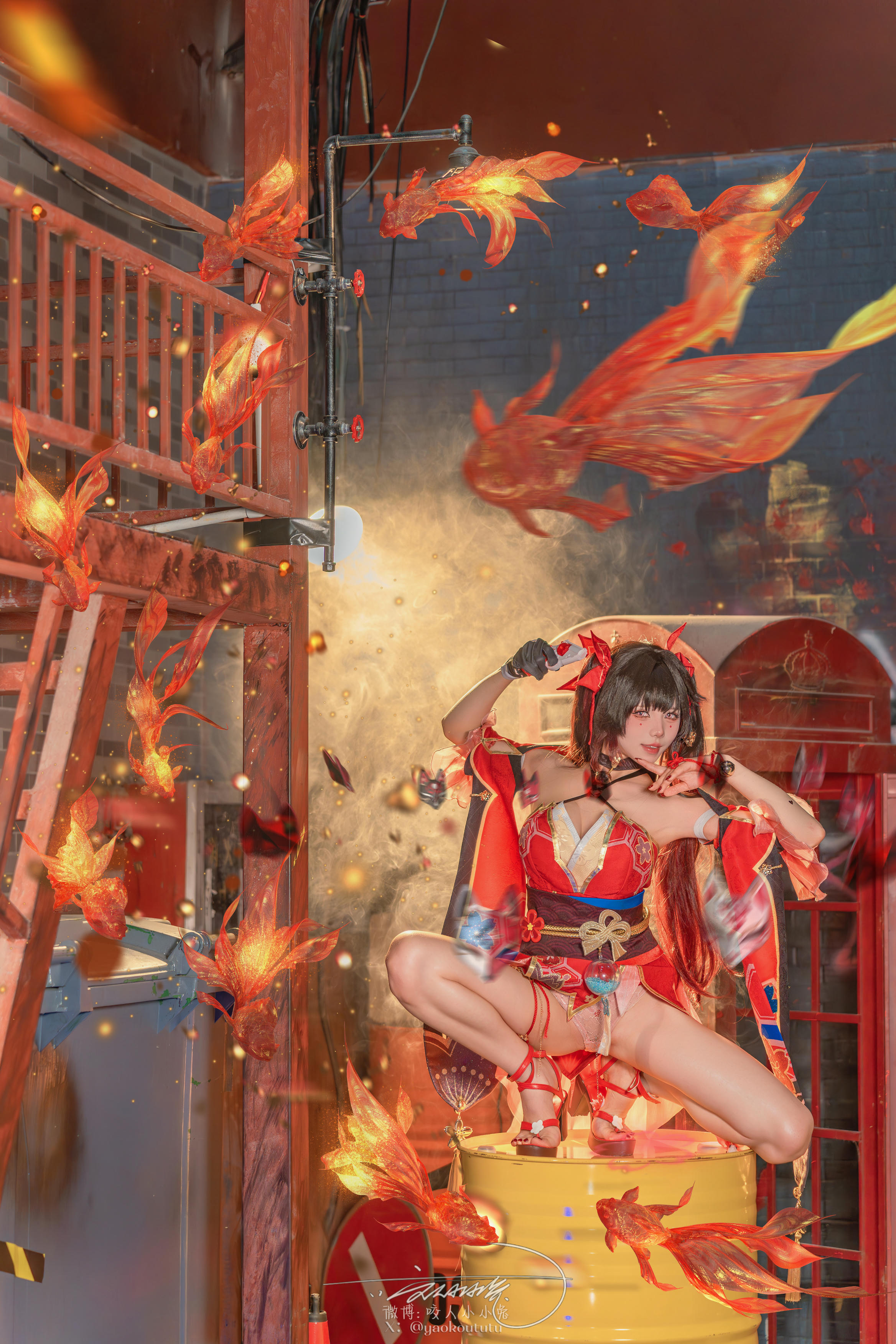 黏黏团子兔 NO.166 咬人小小兔 六月作品『星穹铁道-花火』80P+1V 大喜 [81P1V-1.63GB]_第3集