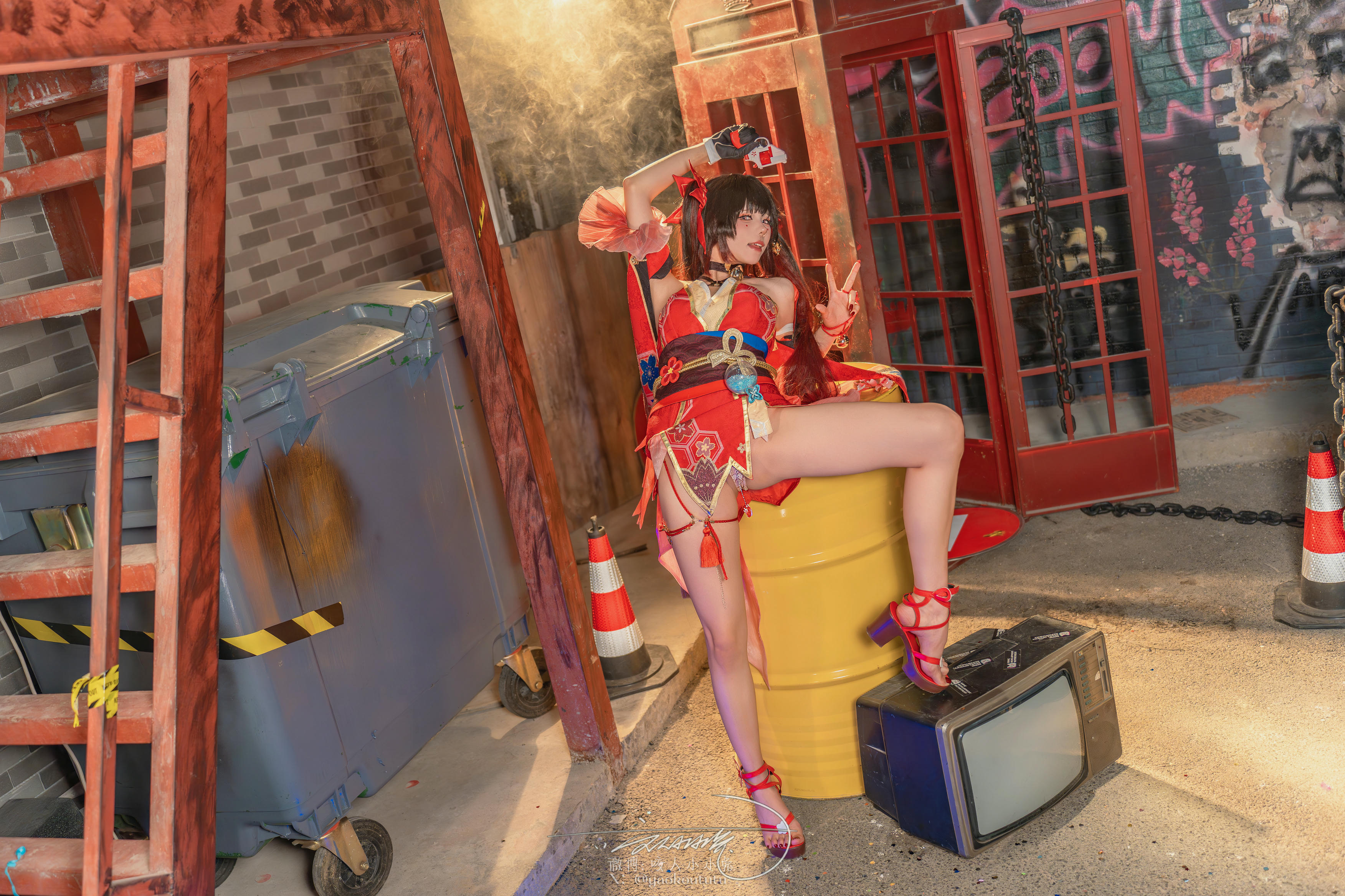 黏黏团子兔 NO.166 咬人小小兔 六月作品『星穹铁道-花火』80P+1V 大喜 [81P1V-1.63GB]_第3集