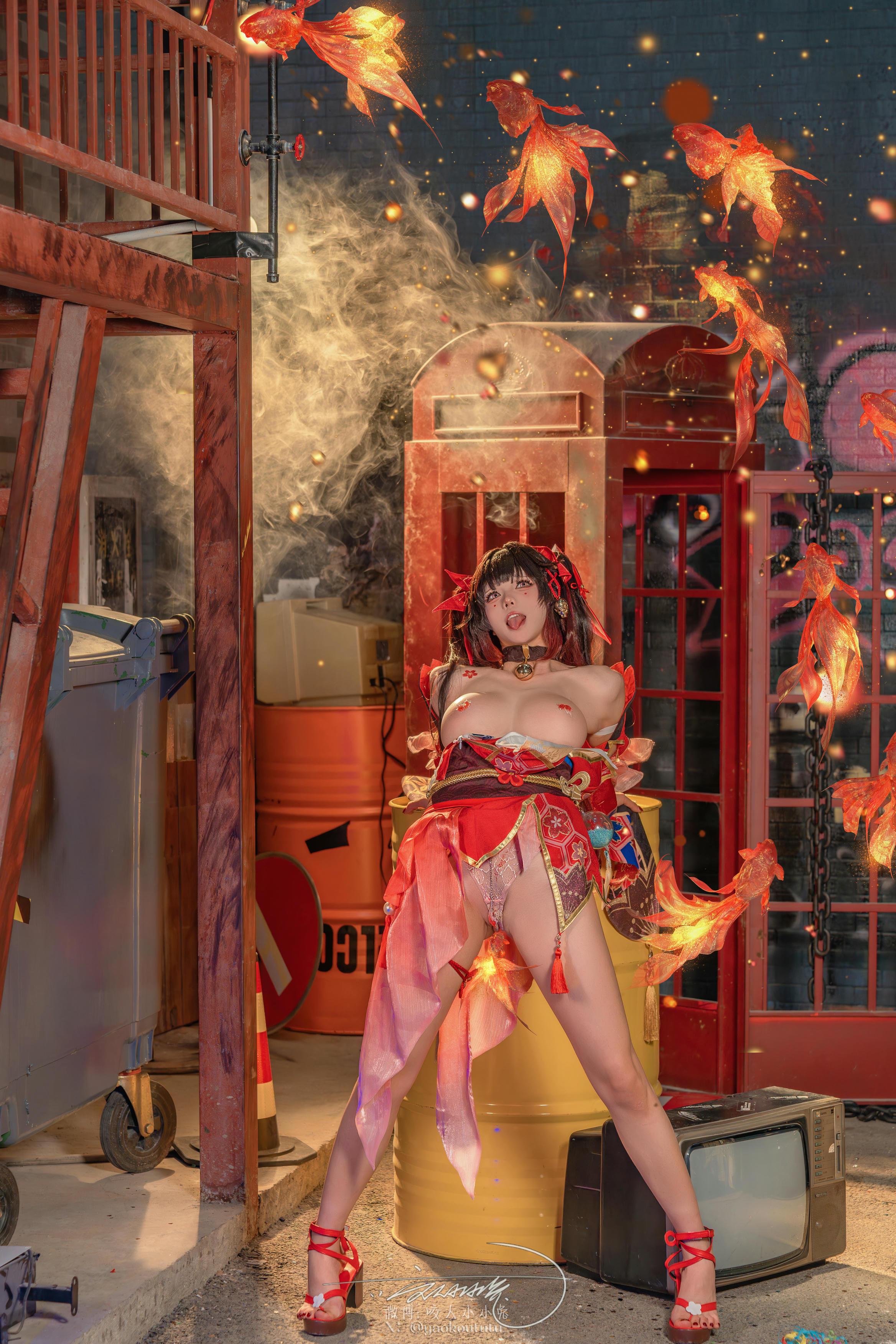 黏黏团子兔 NO.166 咬人小小兔 六月作品『星穹铁道-花火』80P+1V 大喜 [81P1V-1.63GB]_第4集