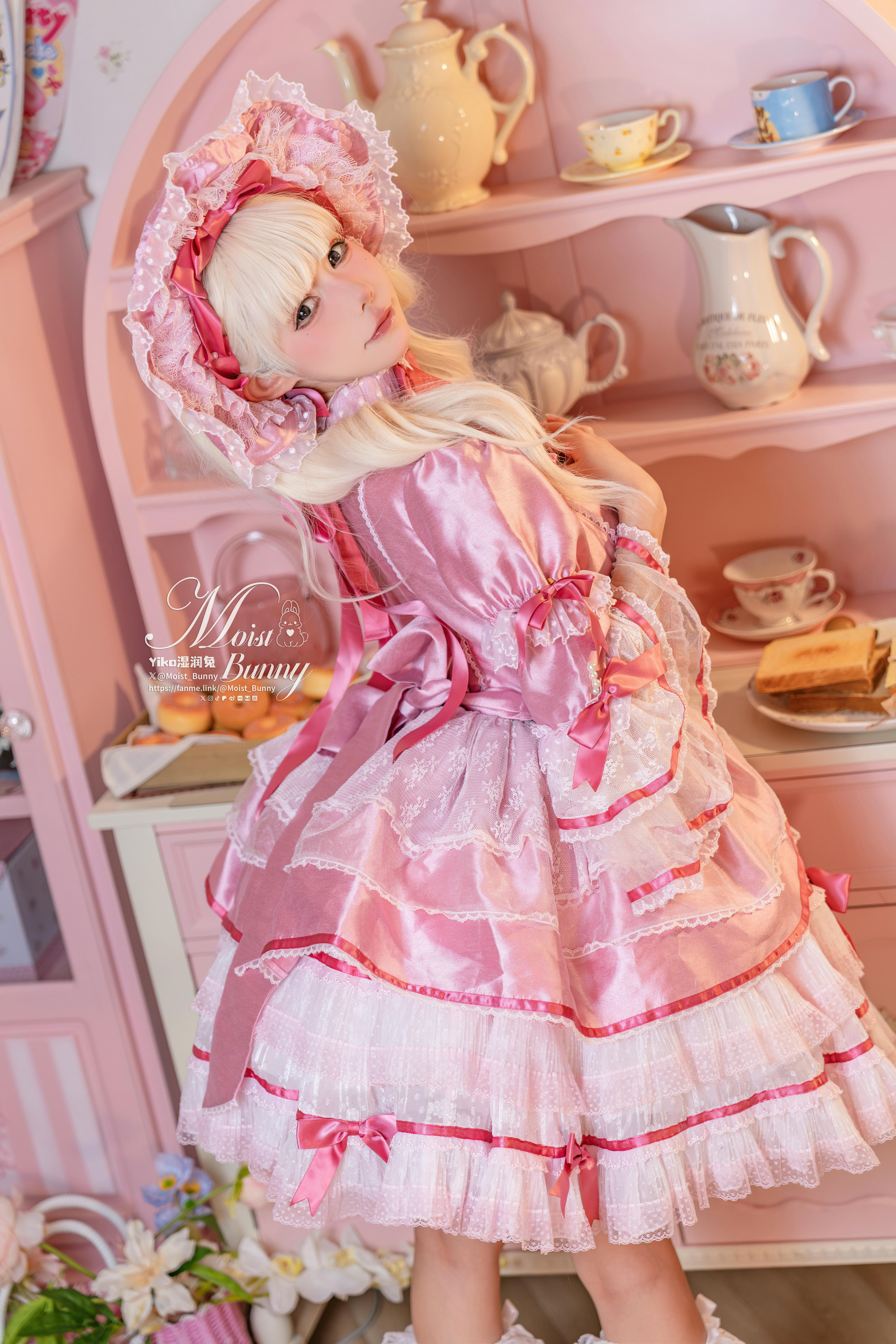 Yiko湿润兔 NO.208 25.01月作品『丝绒粉黛』小舞蹈 [86P 2V 3.61G]_第2集