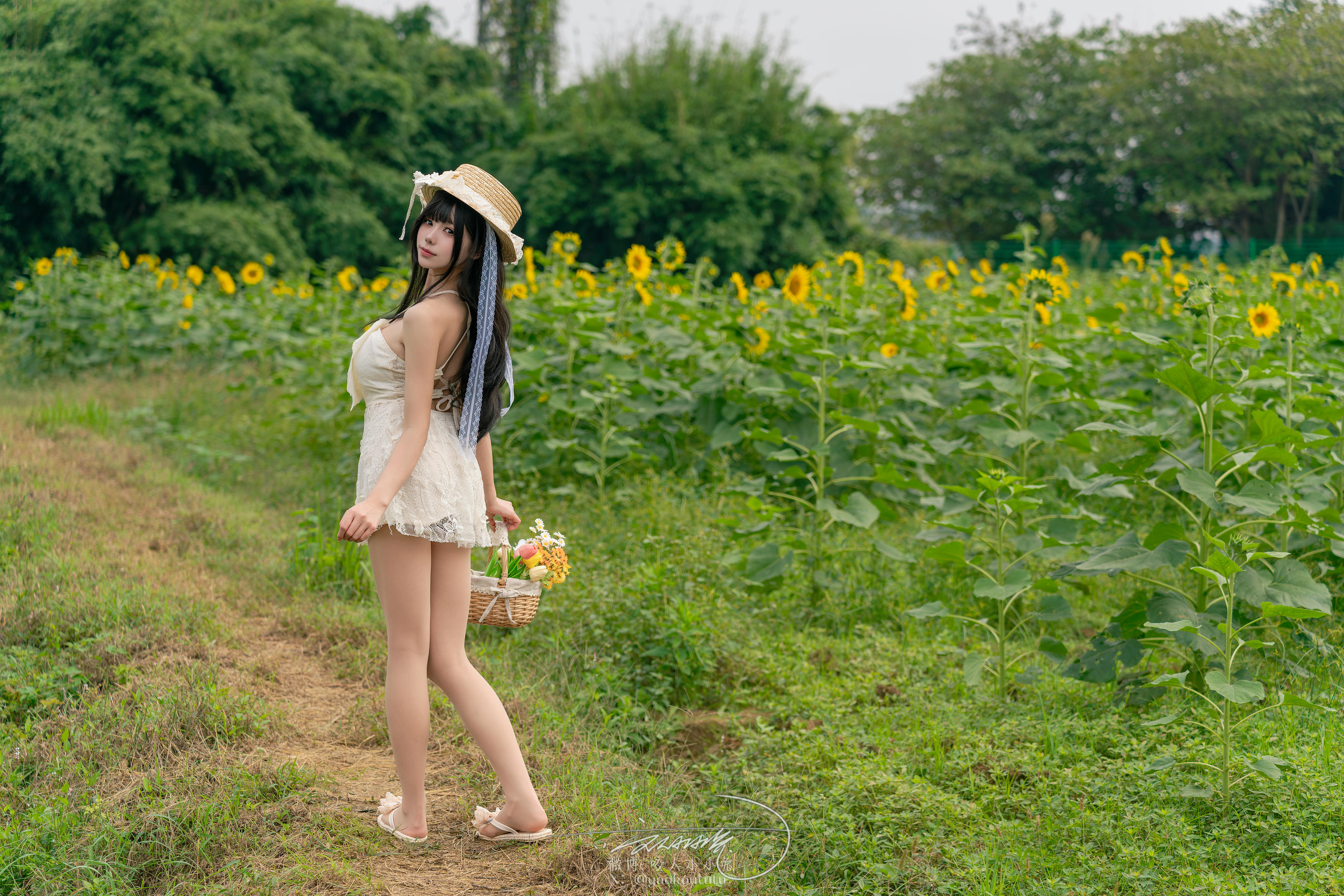 黏黏团子兔 NO.173 咬人小小兔 7月作品『夏の葵』Summertime [73P1V 1.52GB]_第2集