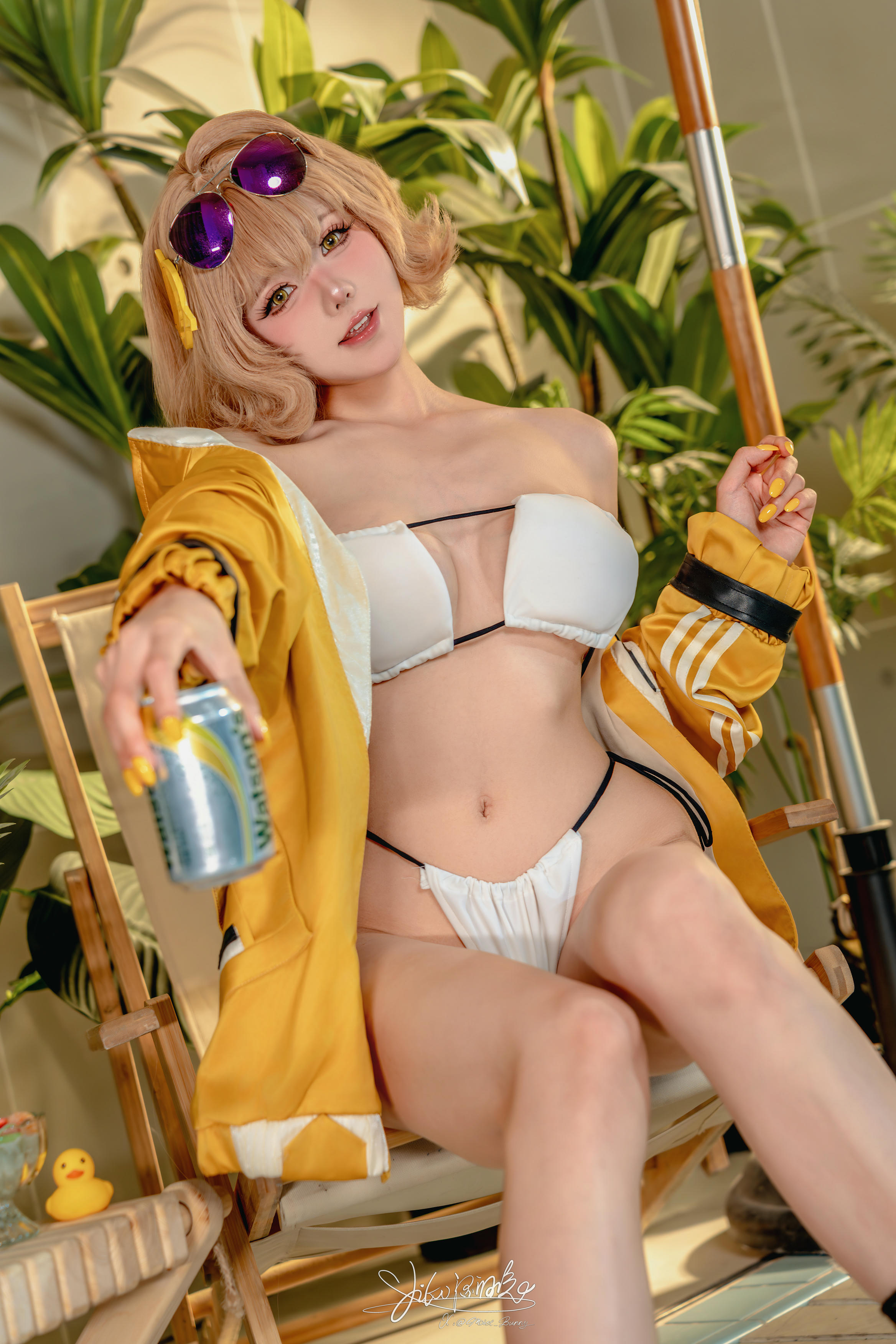 黏黏团子兔 NO.179 咬人小小兔 8月作品『闪耀夏日-阿尼斯』 恋爱告急 [80P1V-1.34GB]_第1集