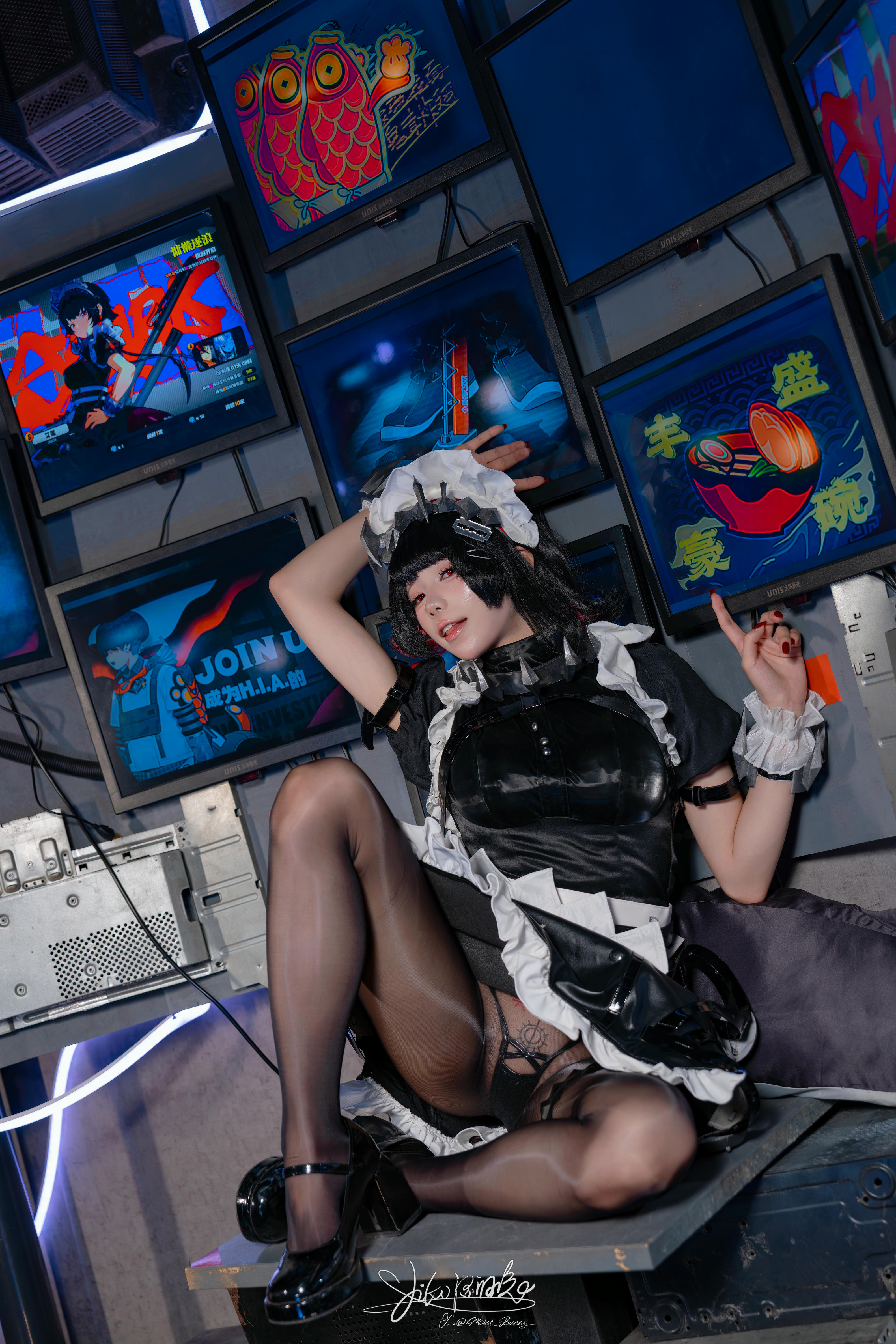 黏黏团子兔 NO.181 咬人小小兔 8月作品『慵懒逐浪-艾莲·乔』Summertime [79P1V-1.52GB]_第1集