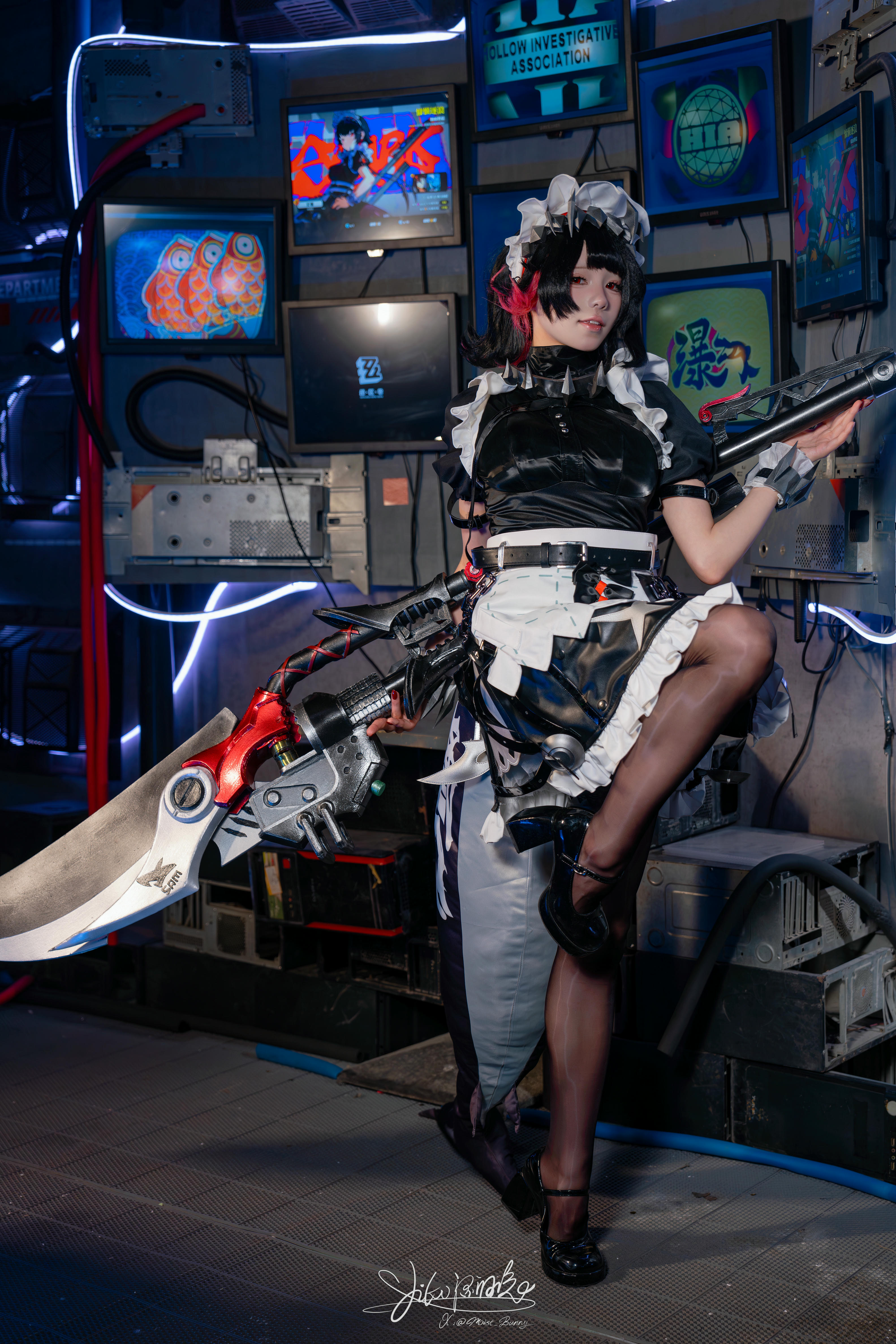 黏黏团子兔 NO.181 咬人小小兔 8月作品『慵懒逐浪-艾莲·乔』Summertime [79P1V-1.52GB]_第1集