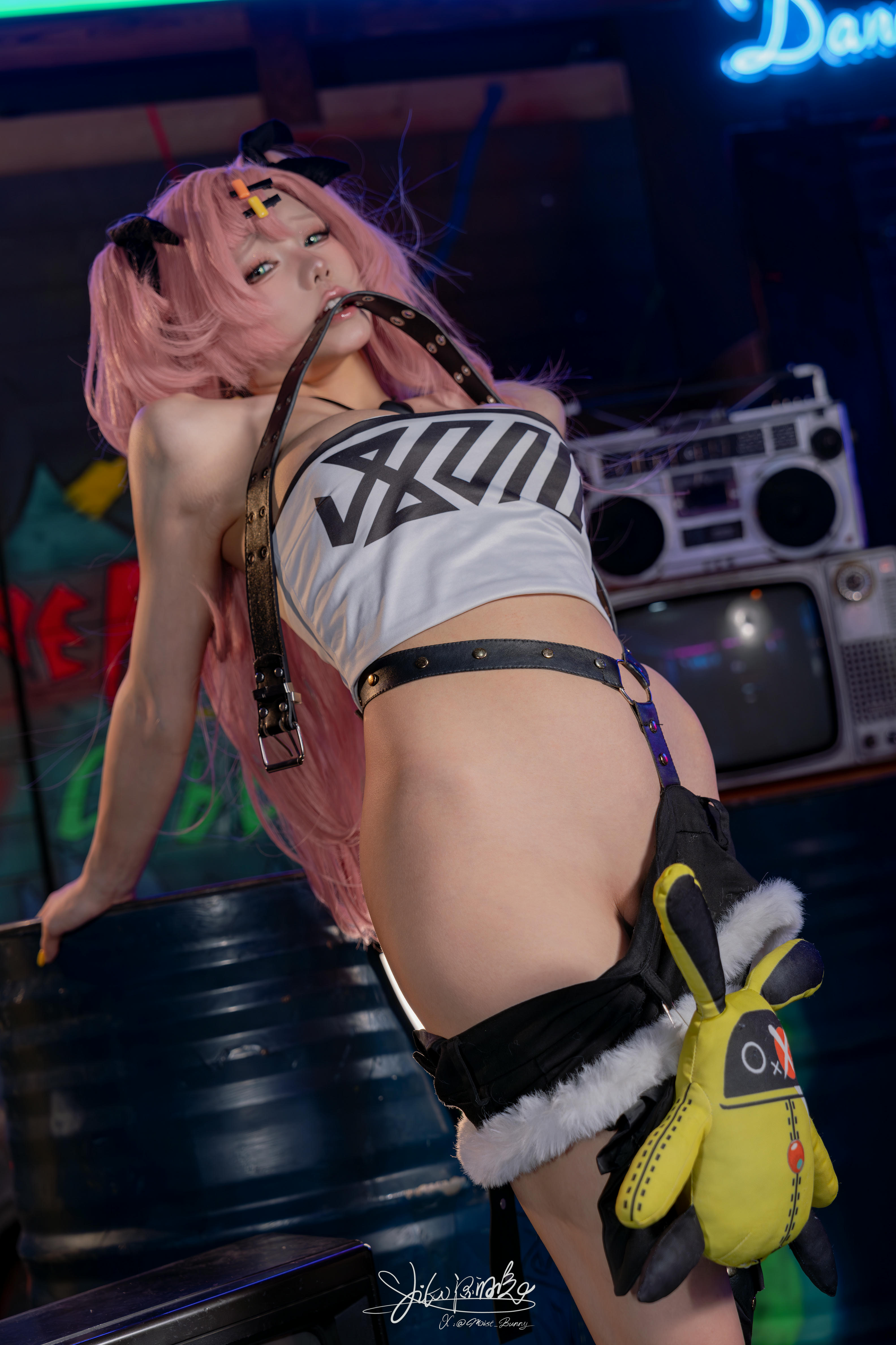 黏黏团子兔 NO.184 咬人小小兔 9月作品『妮可三百窟』Shake it [130P+1V 1.79GB]_第2集