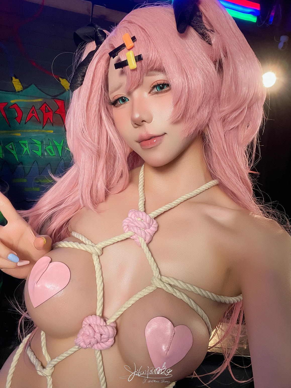 黏黏团子兔 NO.184 咬人小小兔 9月作品『妮可三百窟』Shake it [130P+1V 1.79GB]_第5集