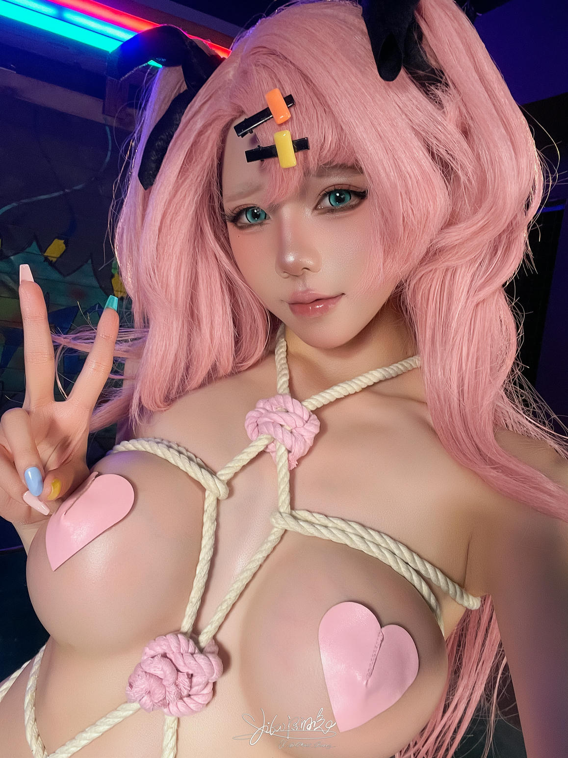 黏黏团子兔 NO.184 咬人小小兔 9月作品『妮可三百窟』Shake it [130P+1V 1.79GB]_第5集