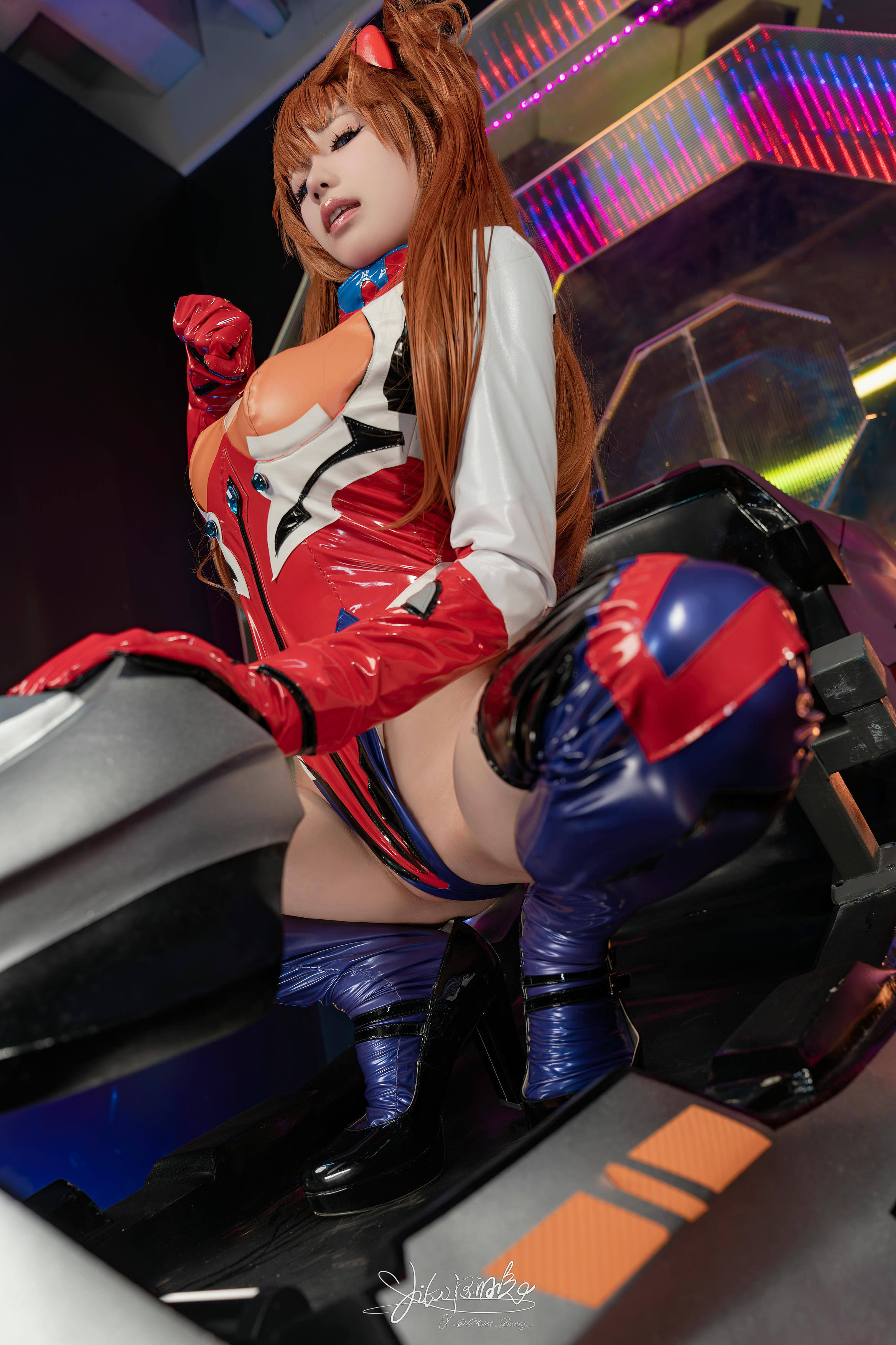 黏黏团子兔 NO.185 咬人小小兔 9月作品『明日香特殊作战』拾光独白 [81P+1V 1.70GB]_第2集