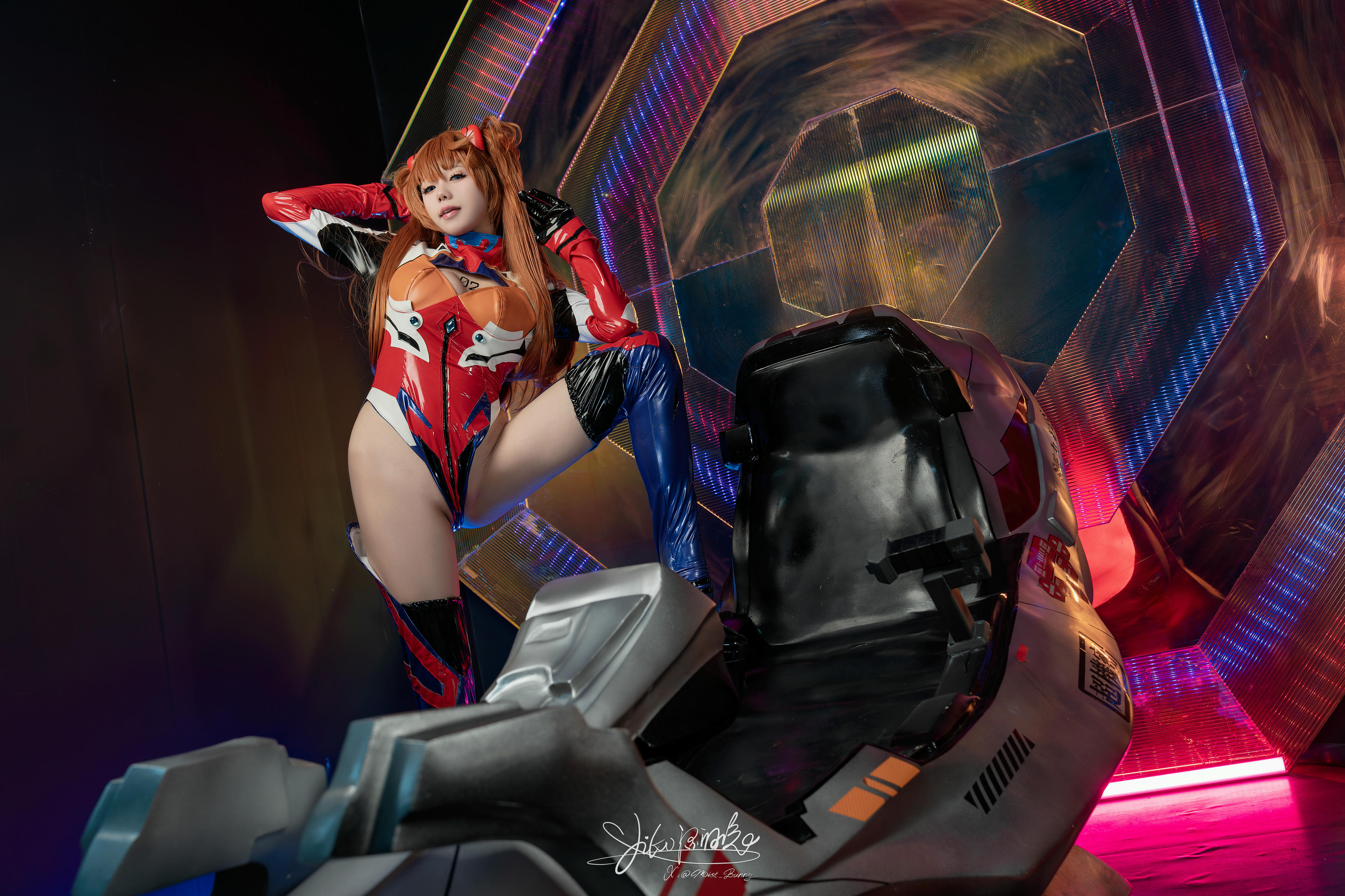 黏黏团子兔 NO.185 咬人小小兔 9月作品『明日香特殊作战』拾光独白 [81P+1V 1.70GB]_第2集