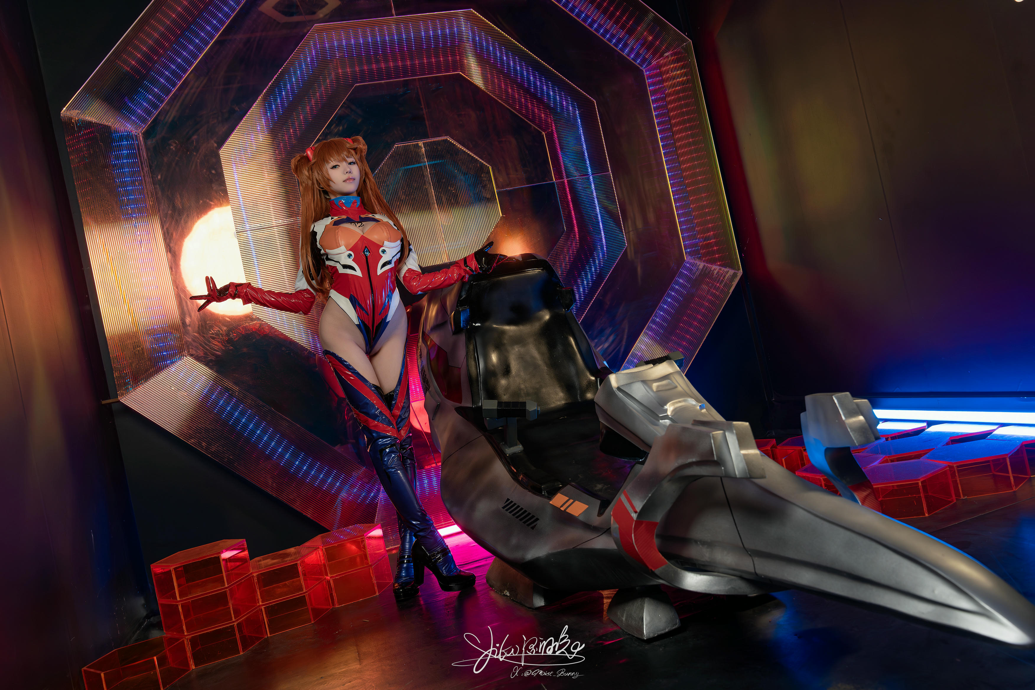 黏黏团子兔 NO.185 咬人小小兔 9月作品『明日香特殊作战』拾光独白 [81P+1V 1.70GB]_第3集