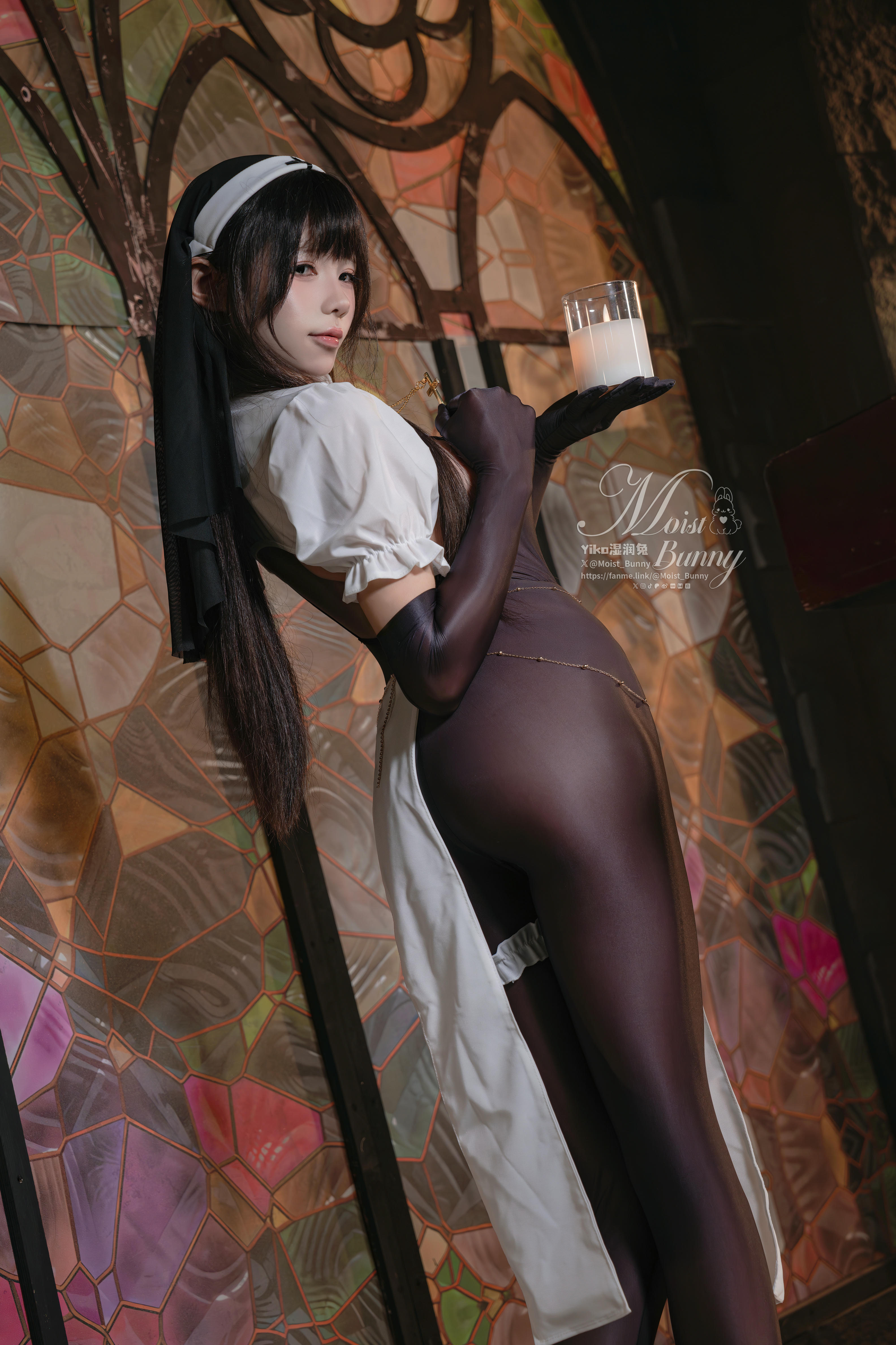 Yiko湿润兔 NO.210 25.01月作品『布道圣女』傲慢扭胯舞 [72P1V 1.71GB]_第1集