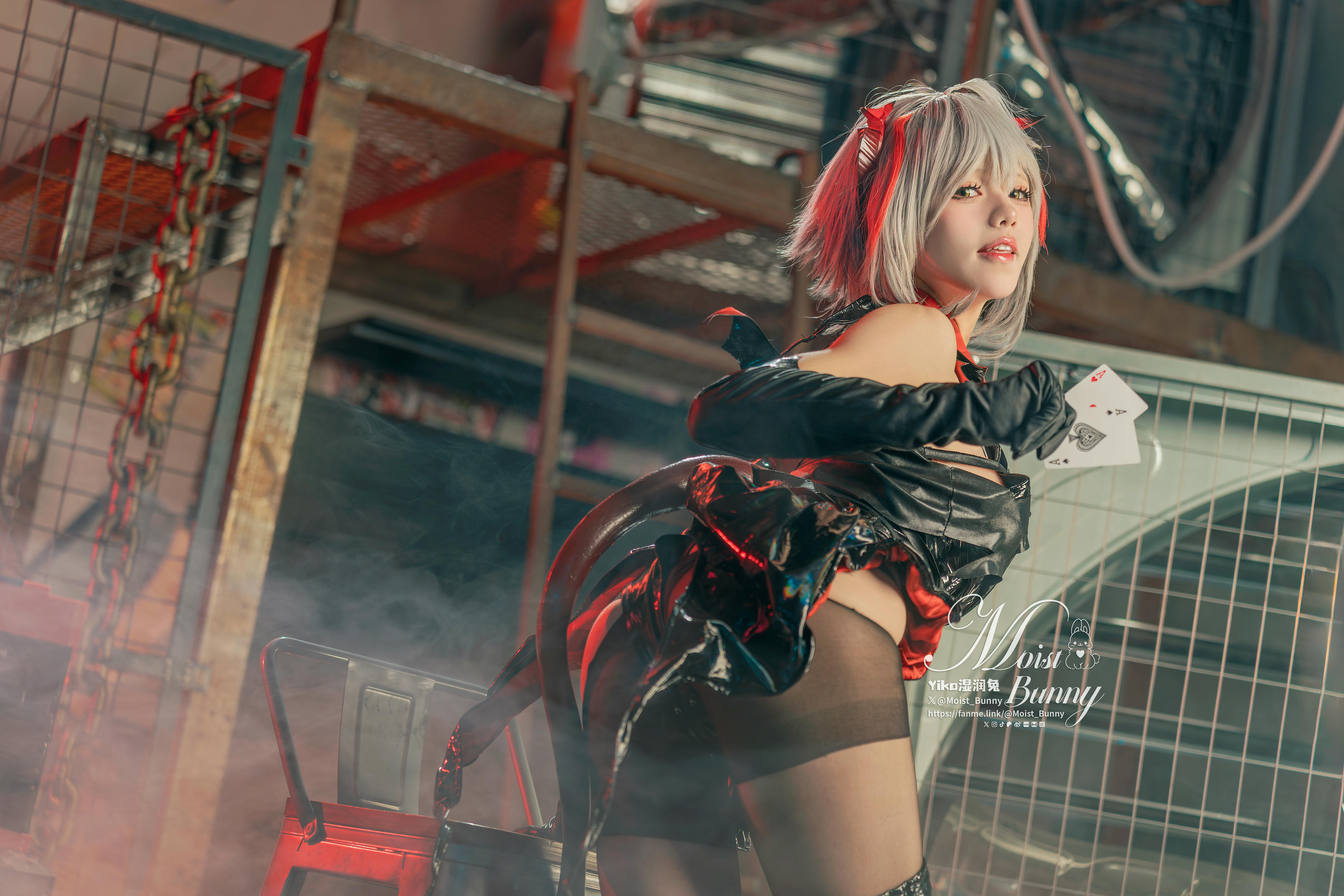 Yiko湿润兔 NO.214 25.02月作品『愚夜密函-W』[71P1V 1.29GB]_第1集