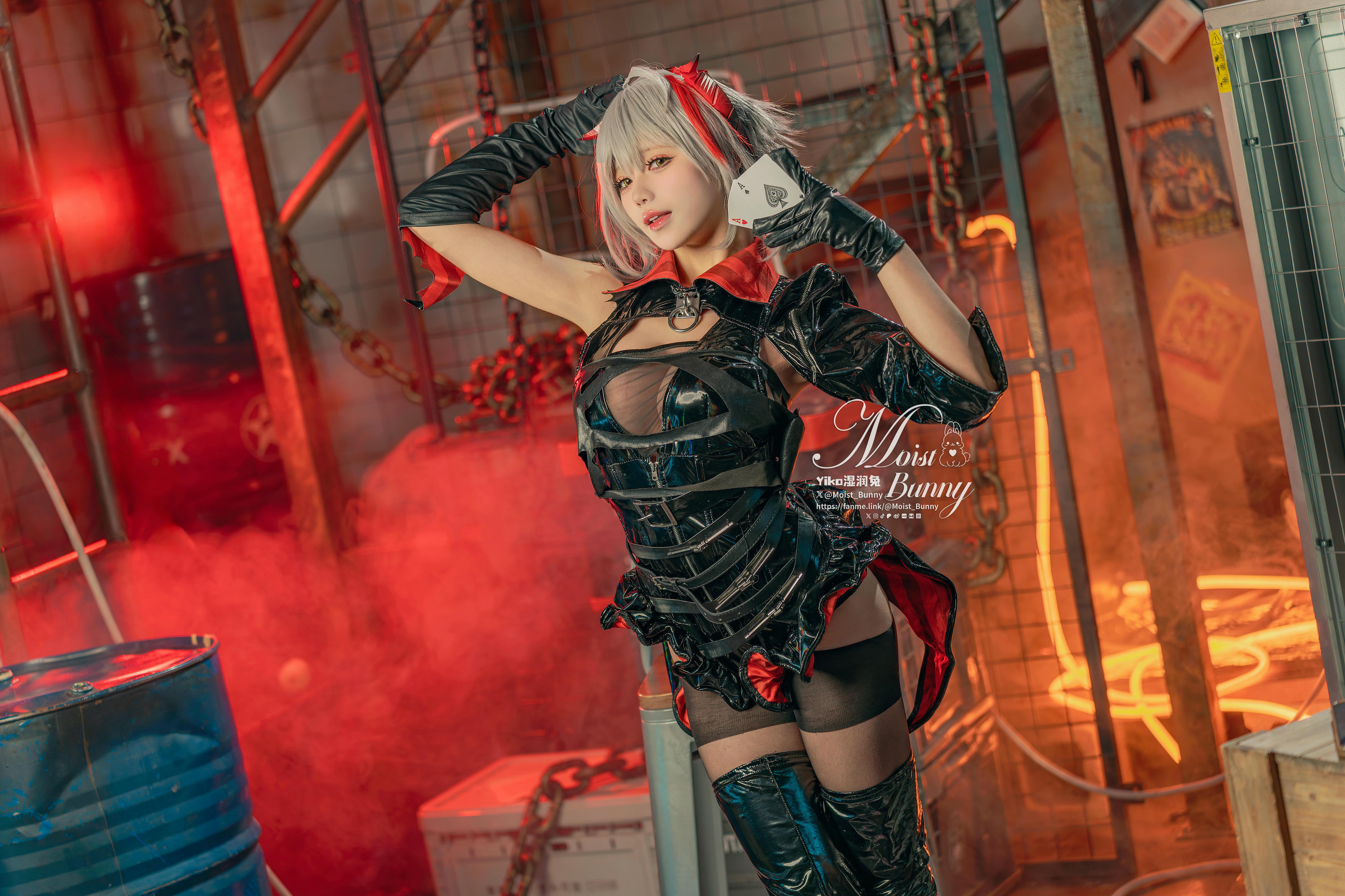 Yiko湿润兔 NO.214 25.02月作品『愚夜密函-W』[71P1V 1.29GB]_第1集