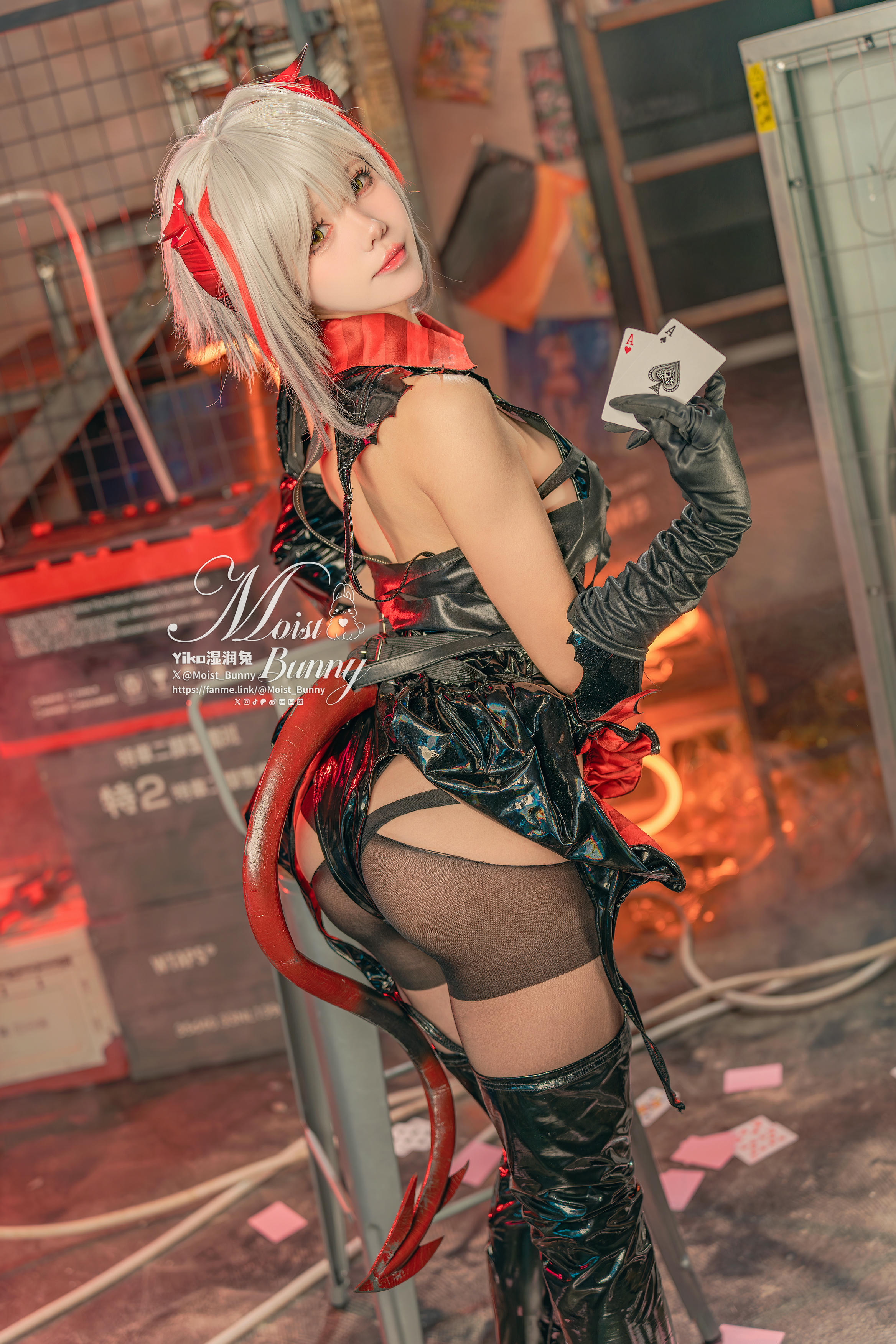 Yiko湿润兔 NO.214 25.02月作品『愚夜密函-W』[71P1V 1.29GB]_第2集