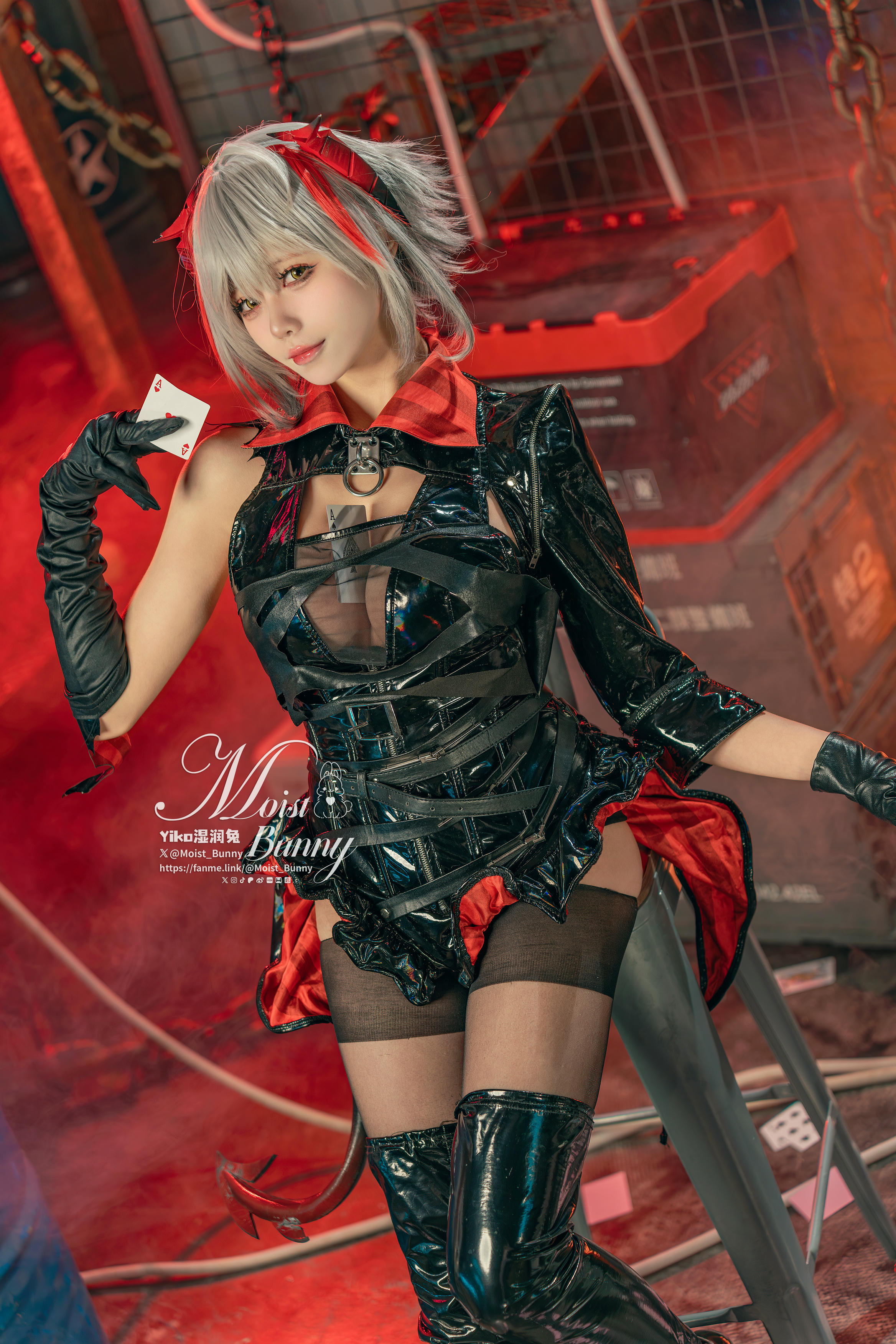 Yiko湿润兔 NO.214 25.02月作品『愚夜密函-W』[71P1V 1.29GB]_第2集