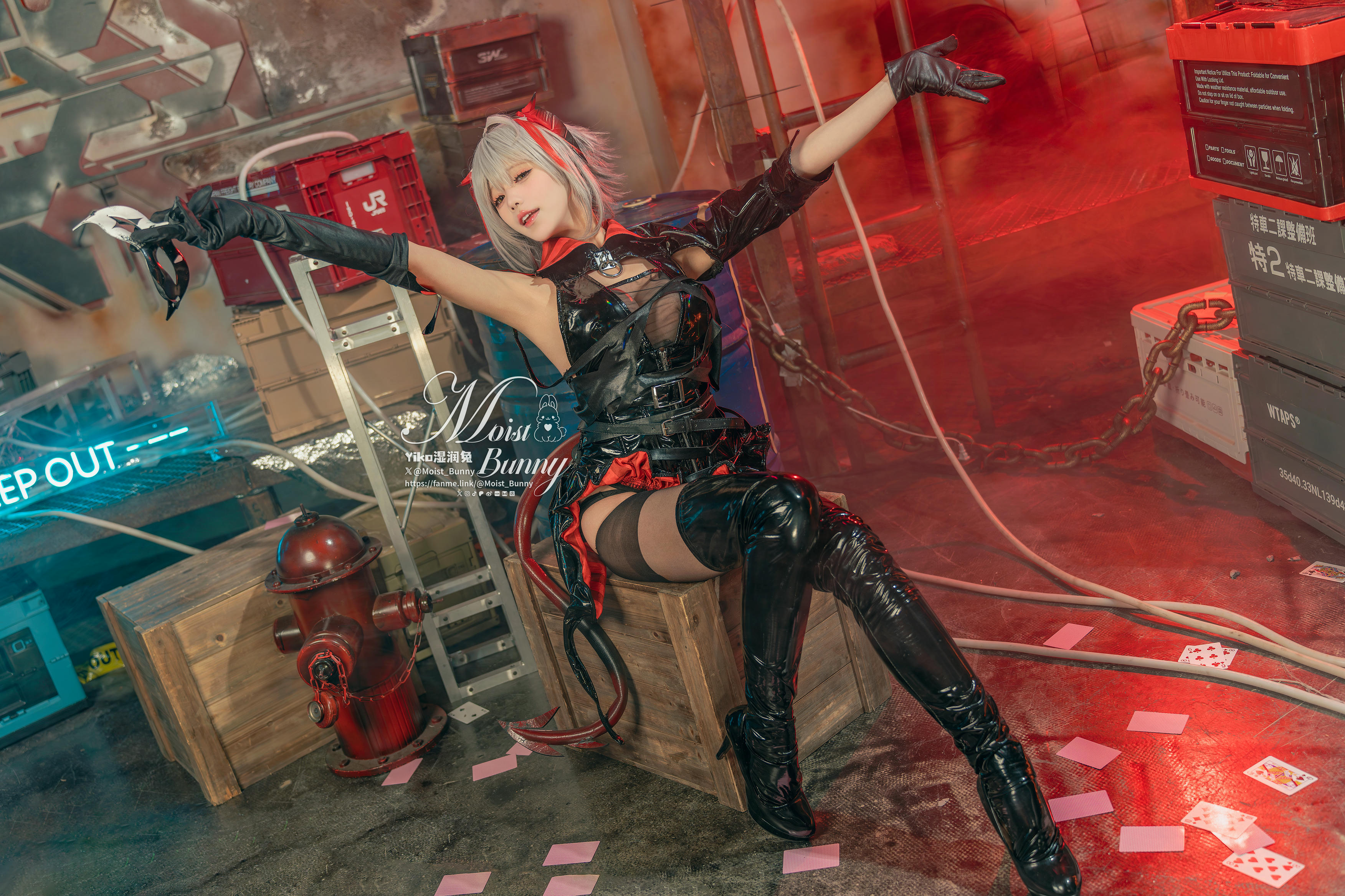 Yiko湿润兔 NO.214 25.02月作品『愚夜密函-W』[71P1V 1.29GB]_第2集