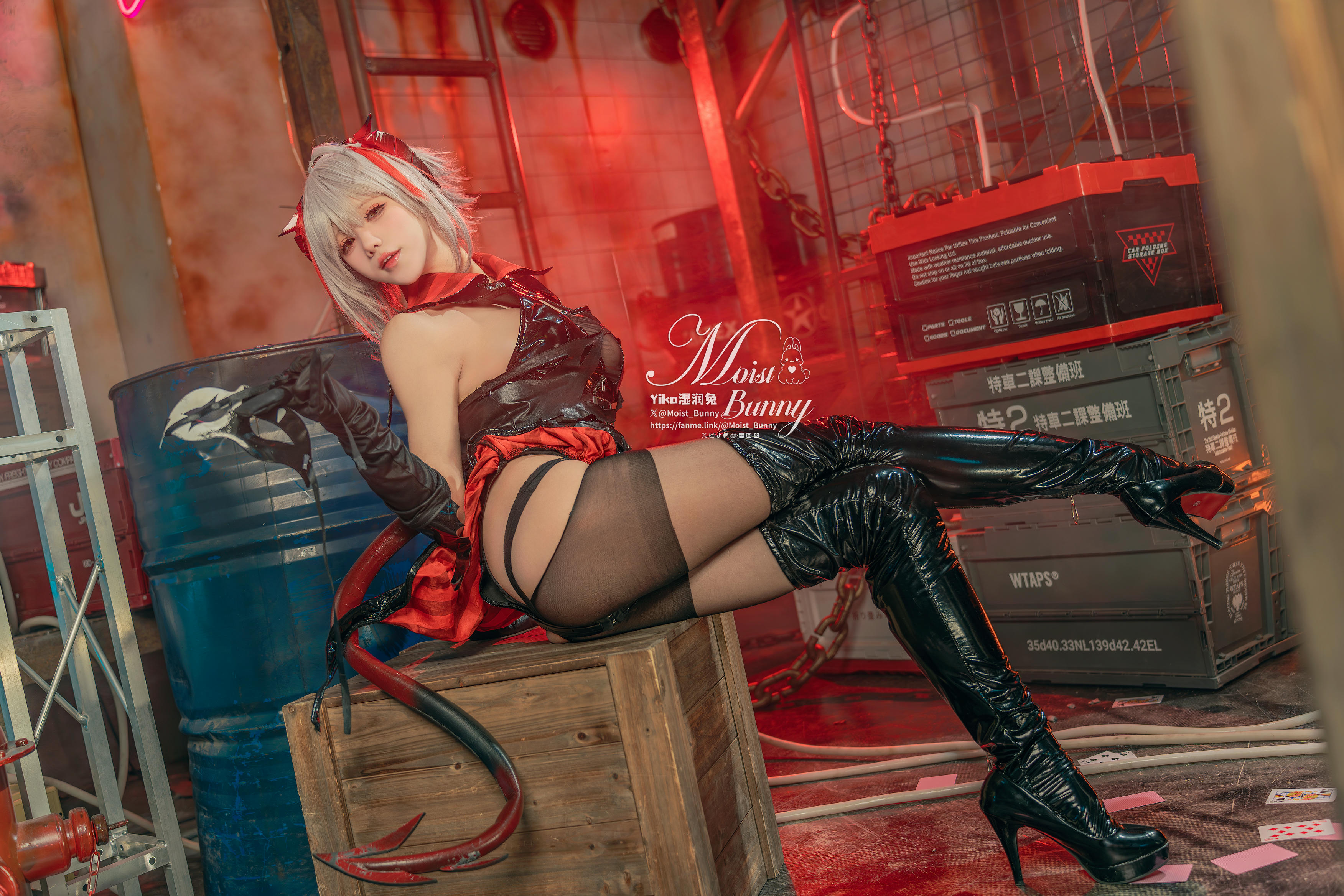 Yiko湿润兔 NO.214 25.02月作品『愚夜密函-W』[71P1V 1.29GB]_第2集