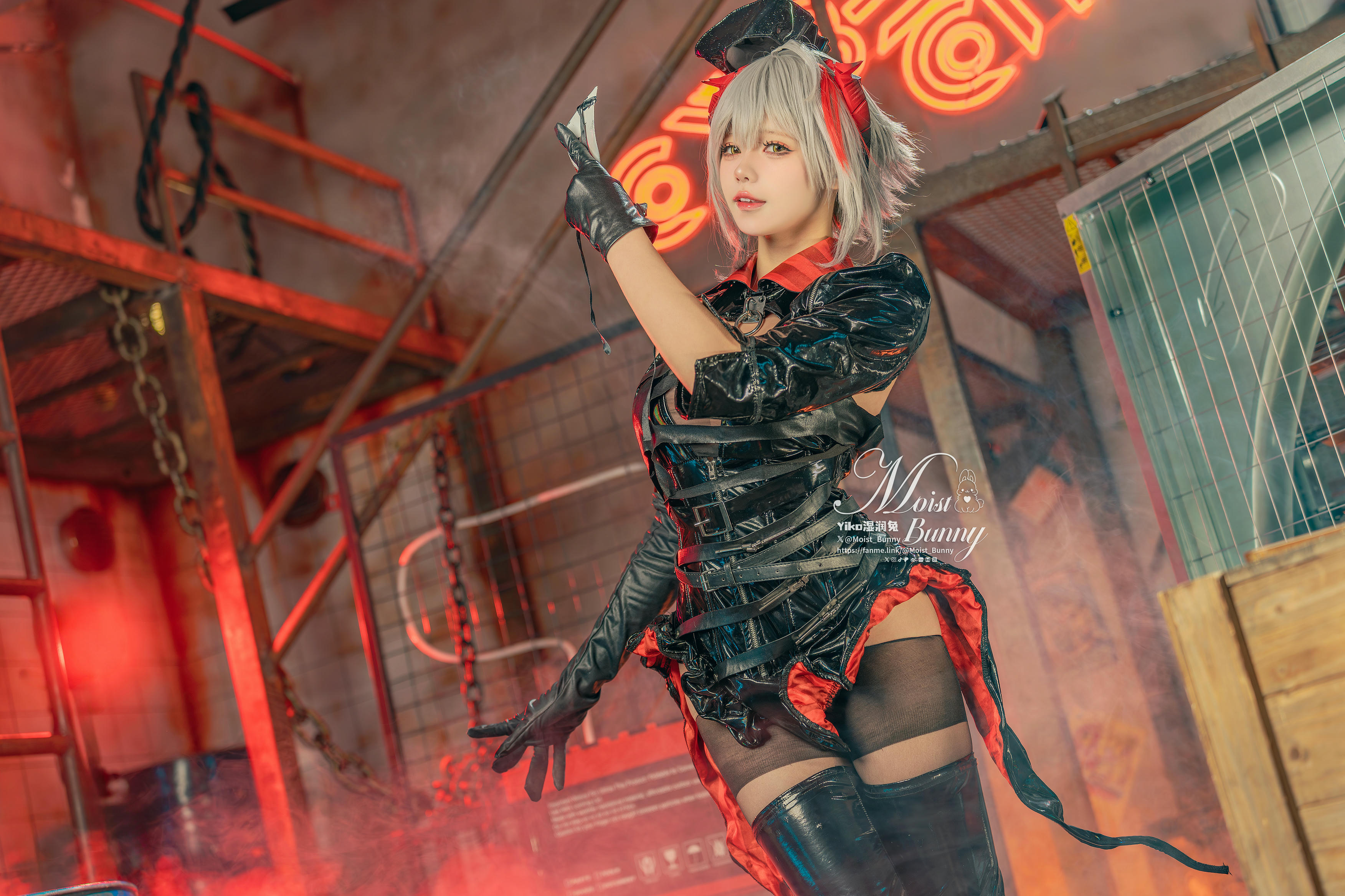 Yiko湿润兔 NO.214 25.02月作品『愚夜密函-W』[71P1V 1.29GB]_第1集