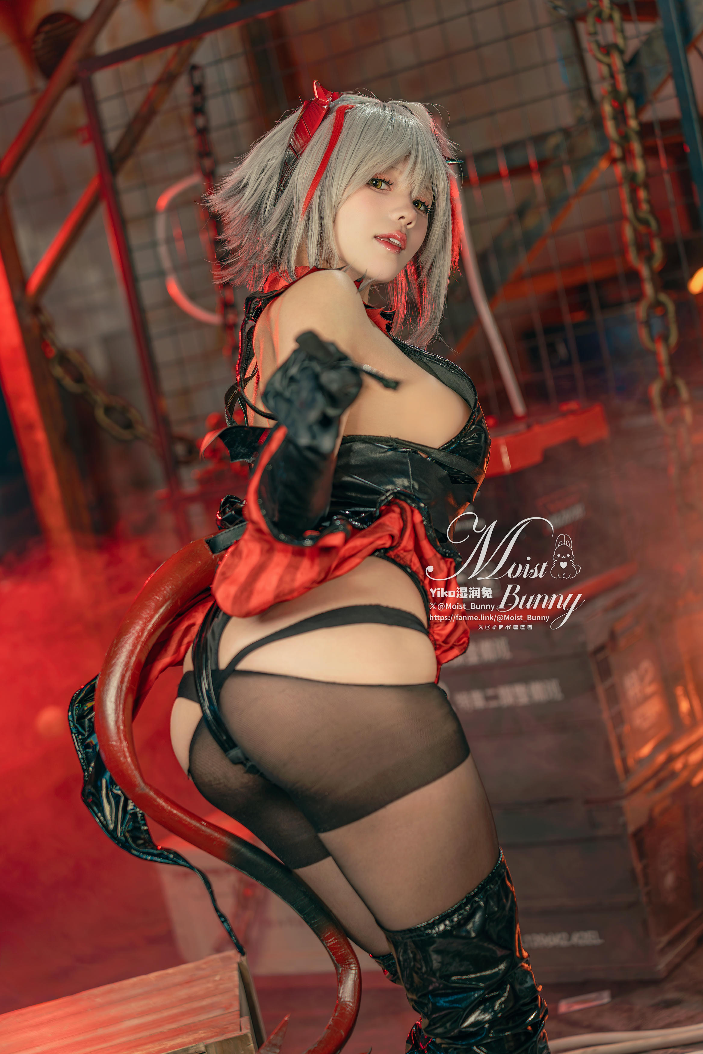 Yiko湿润兔 NO.214 25.02月作品『愚夜密函-W』[71P1V 1.29GB]_第2集