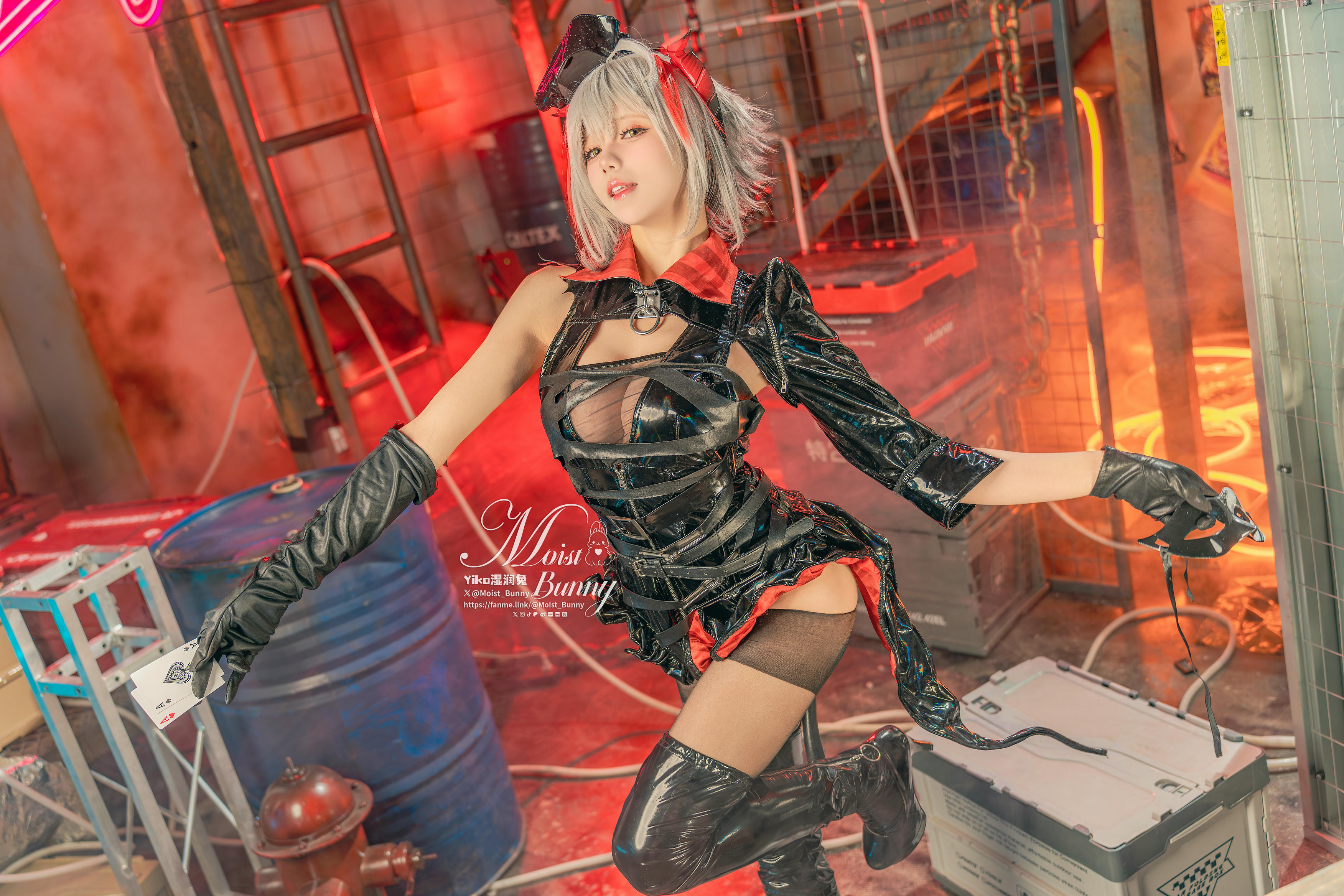 Yiko湿润兔 NO.214 25.02月作品『愚夜密函-W』[71P1V 1.29GB]_第1集