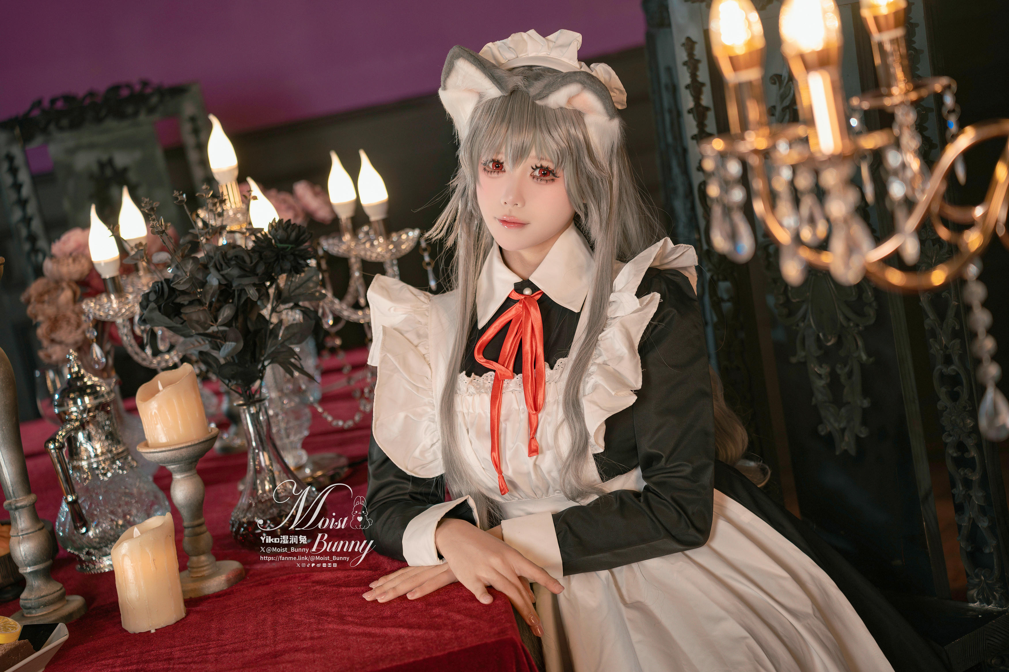 Yiko湿润兔 NO.216 25.02月月票特典『菲奇子女仆』[43P1V 2.06G]_第1集