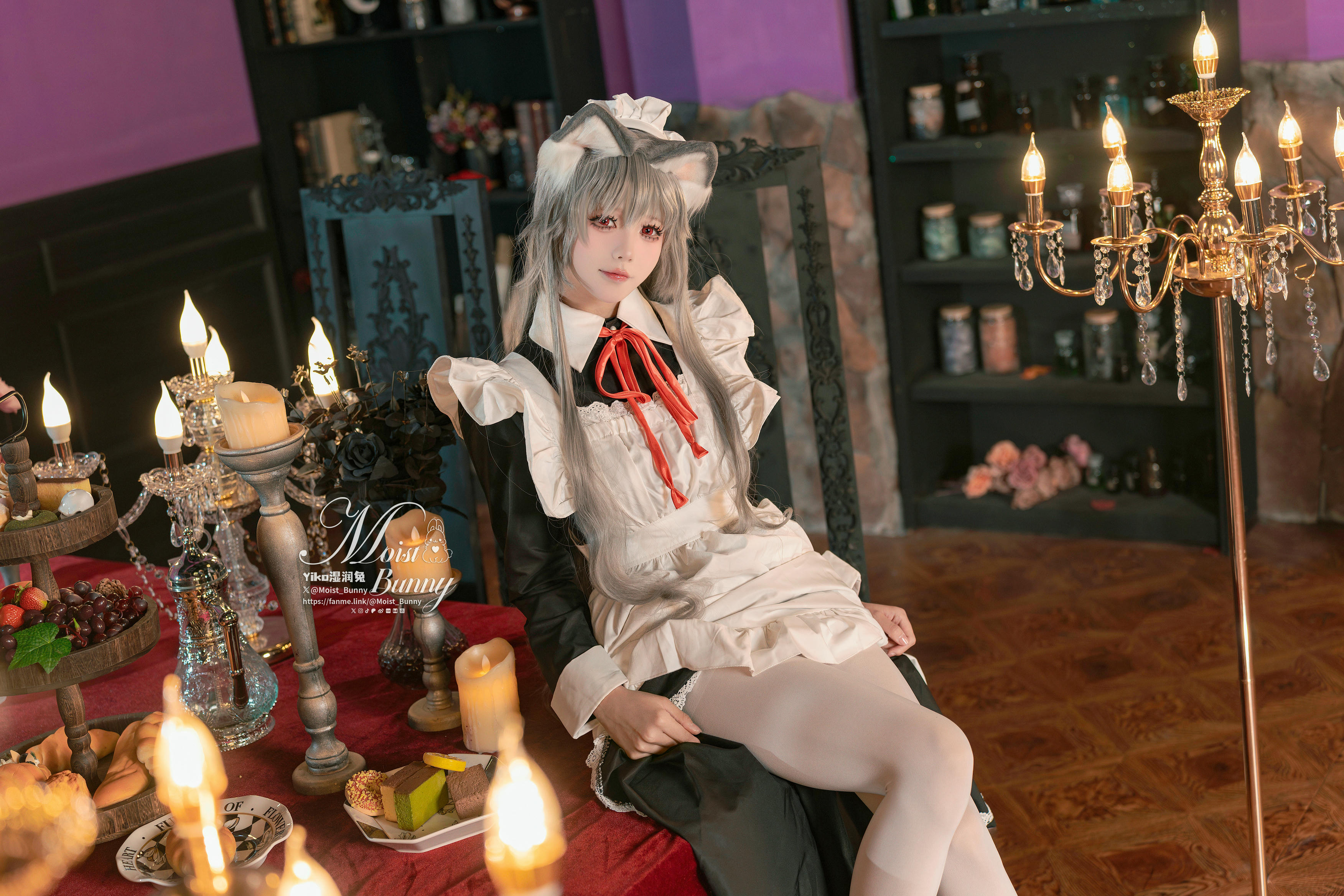 Yiko湿润兔 NO.216 25.02月月票特典『菲奇子女仆』[43P1V 2.06G]_第1集