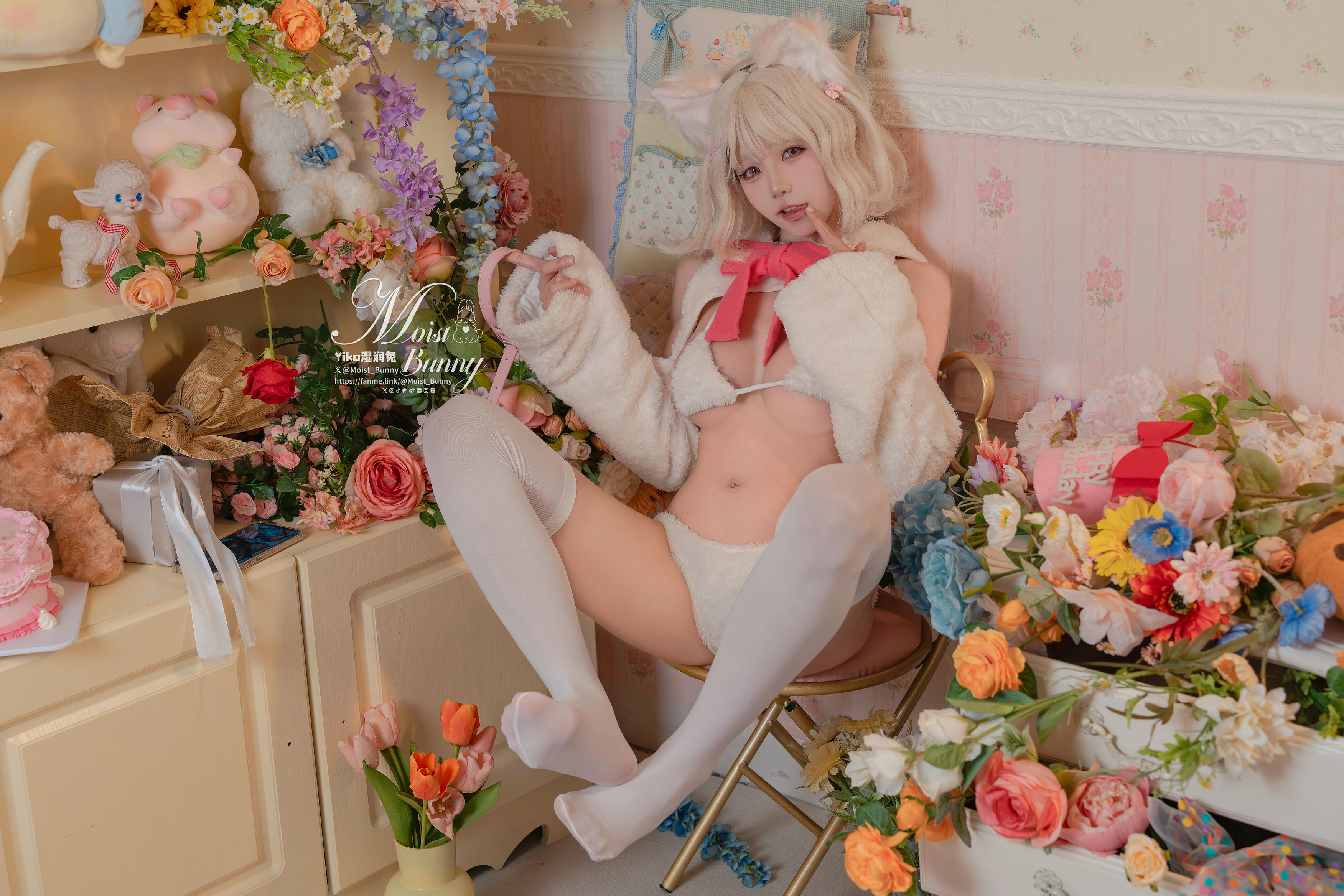 Yiko湿润兔 NO.217 25.02月作品『他的猫』[75P 1V 1.99G]_第2集