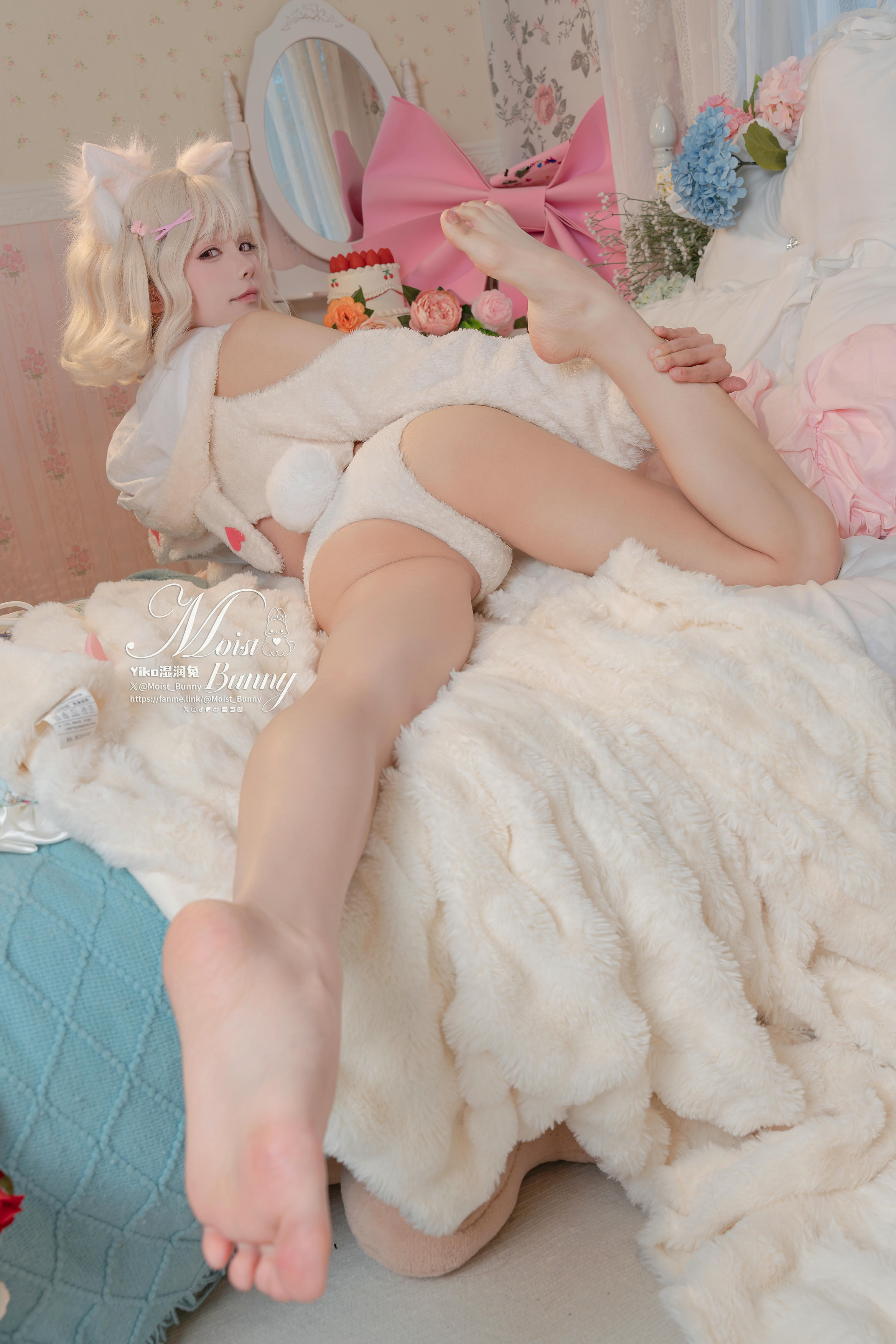 Yiko湿润兔 NO.217 25.02月作品『他的猫』[75P 1V 1.99G]_第4集