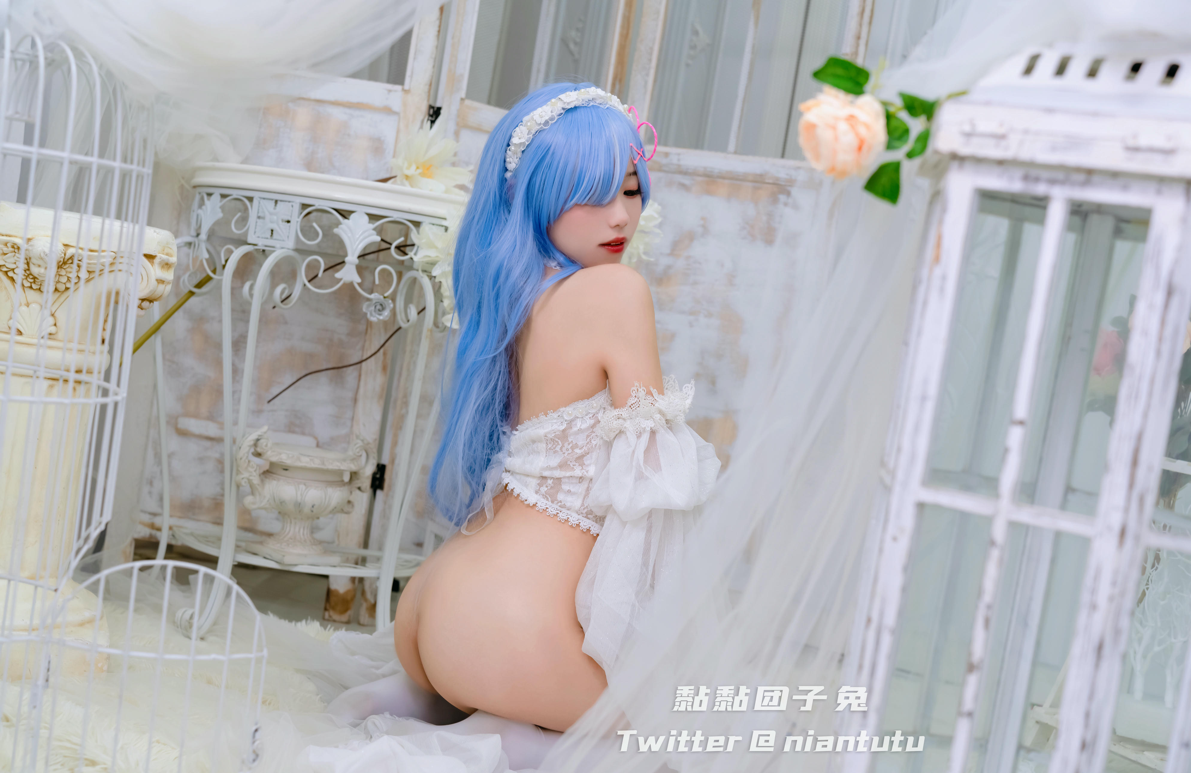 黏黏团子兔 NO.003 蕾姆 [41P 355MB]_第2集