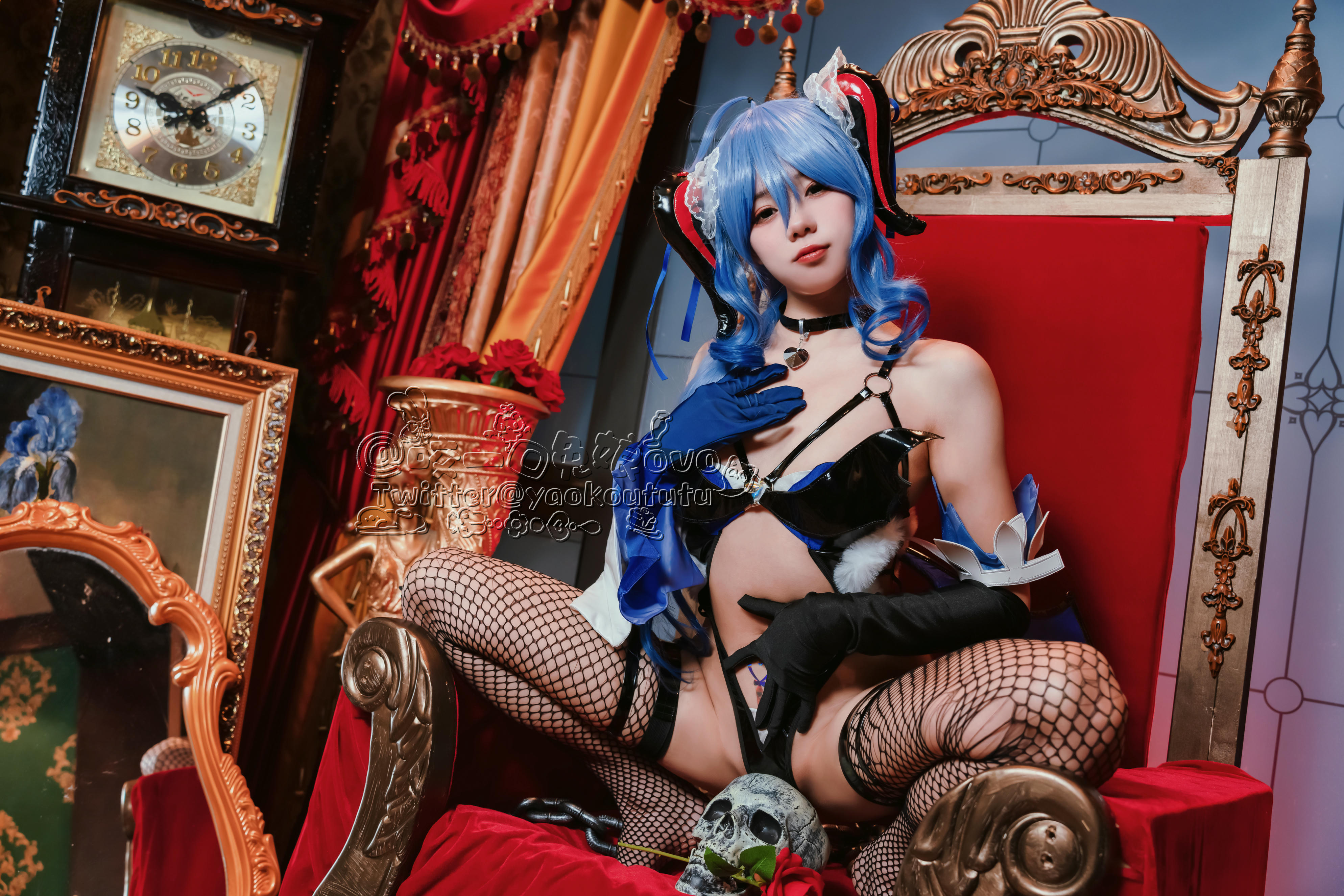 黏黏团子兔 NO.007 甘雨魅魔[40P 724MB]_第2集