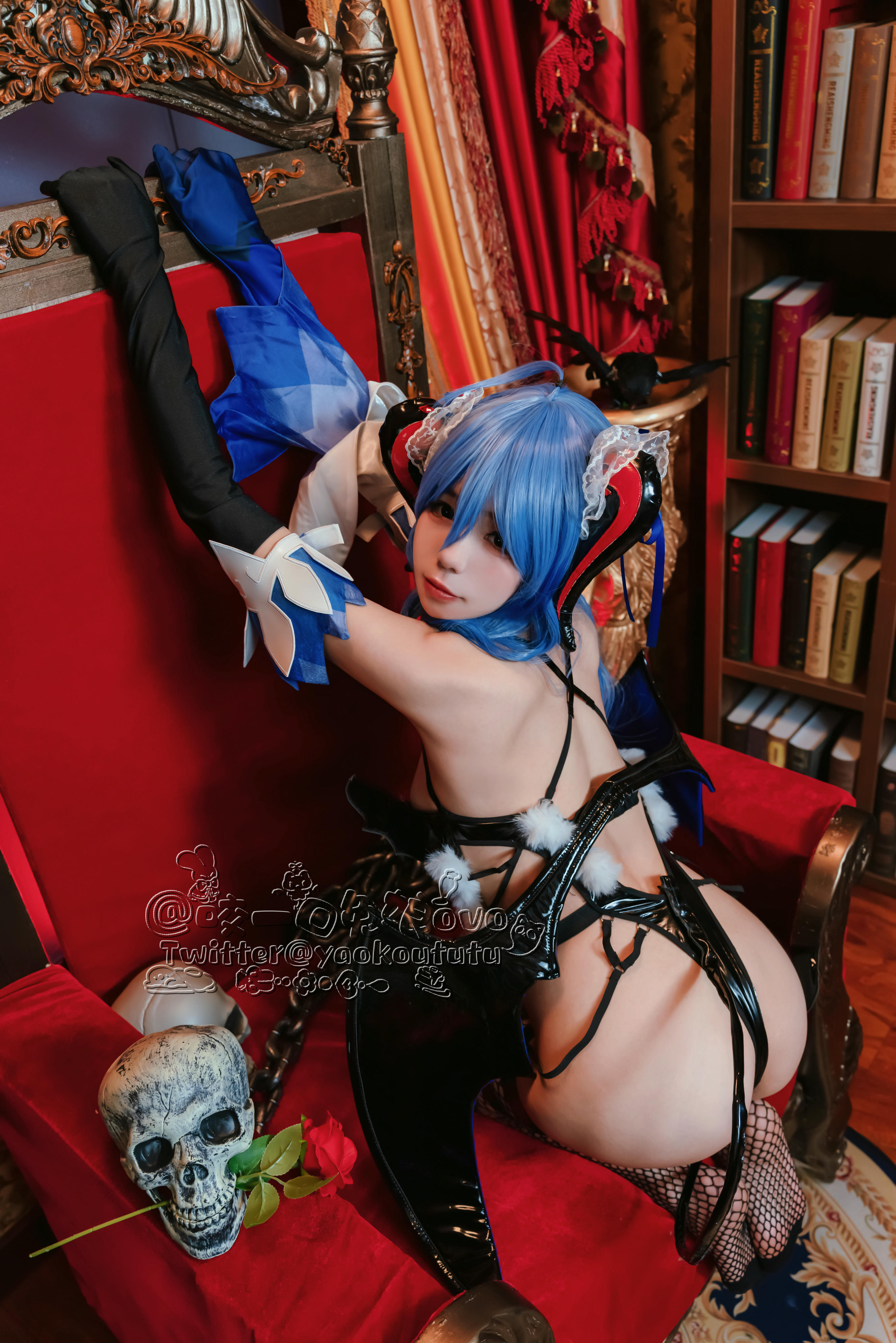 黏黏团子兔 NO.007 甘雨魅魔[40P 724MB]_第2集