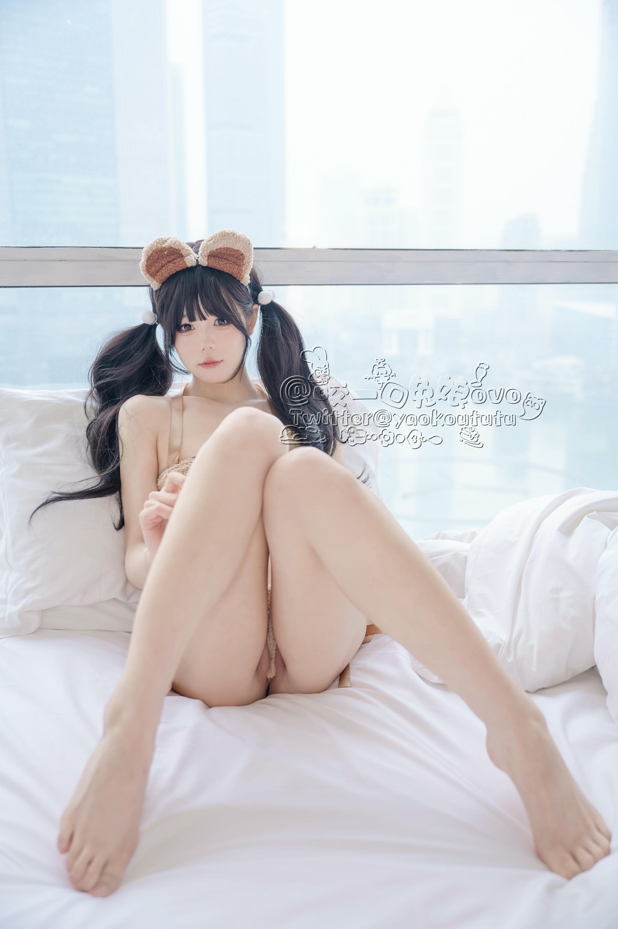 黏黏团子兔 NO.010 小熊睡衣[60P 491MB]_第2集