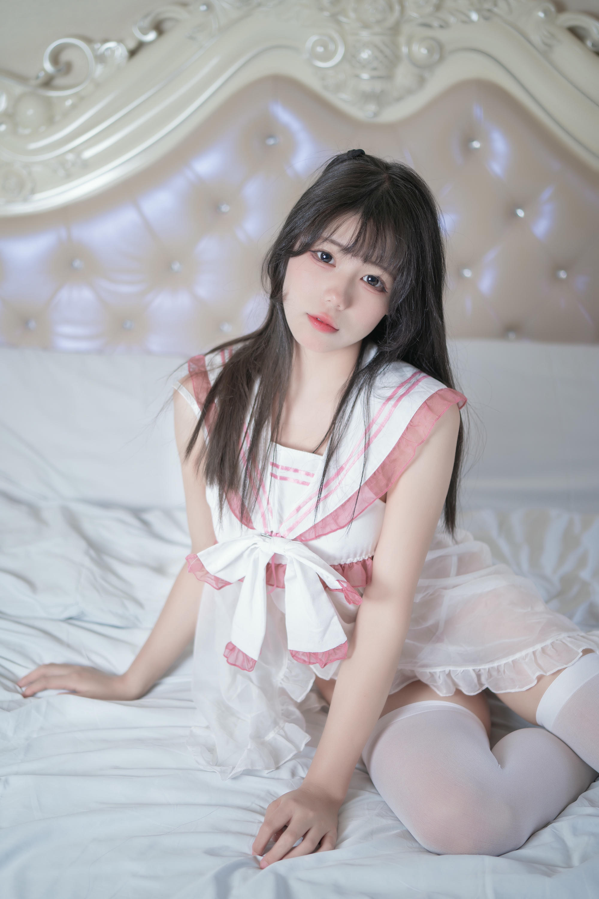 黏黏团子兔 NO.016 粉嫩睡衣 [27P 162.88 MB]_第1集