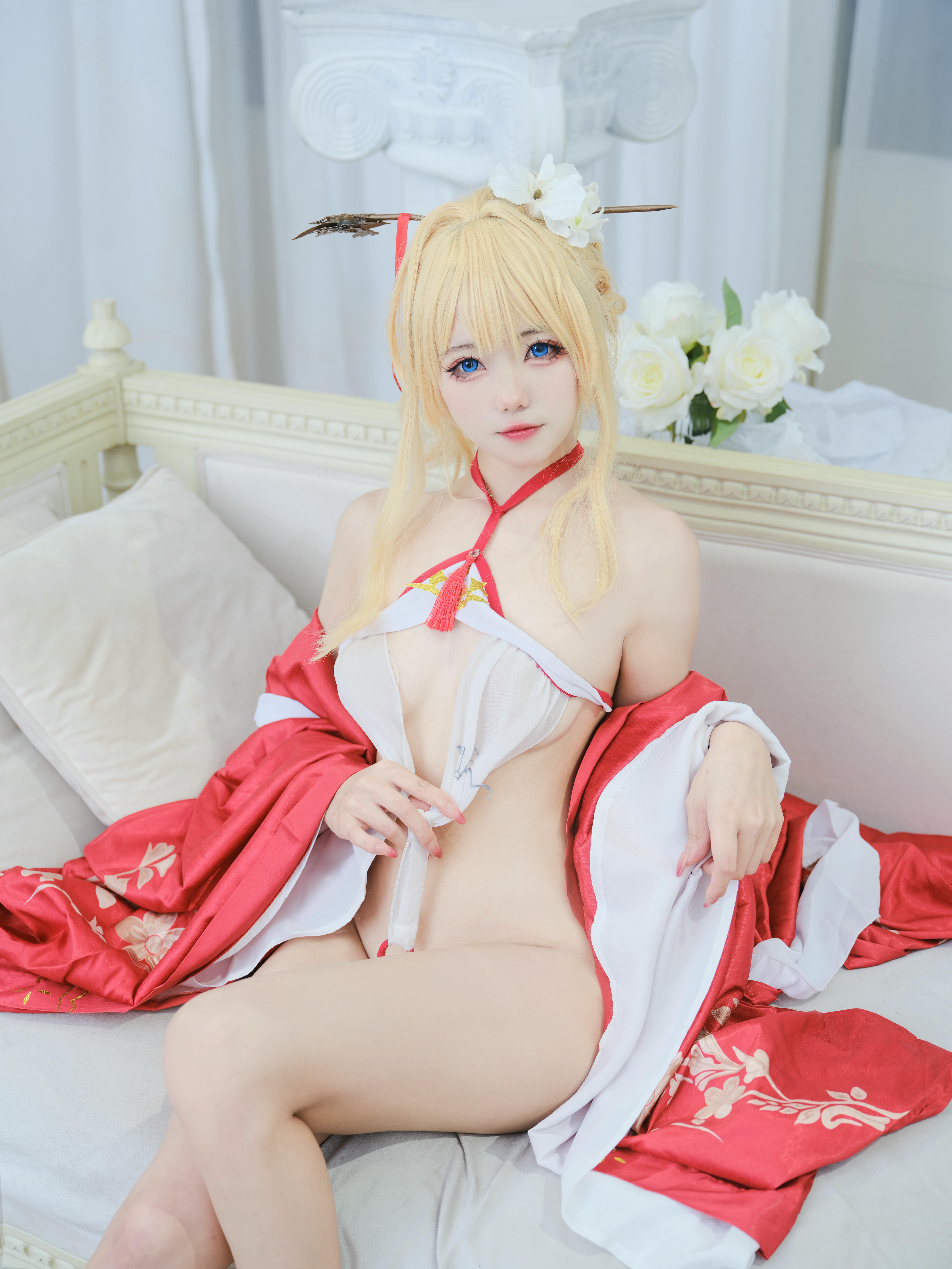 黏黏团子兔 NO.019 光荣凉夜春雪新年 [20P 99.74 MB]_第1集