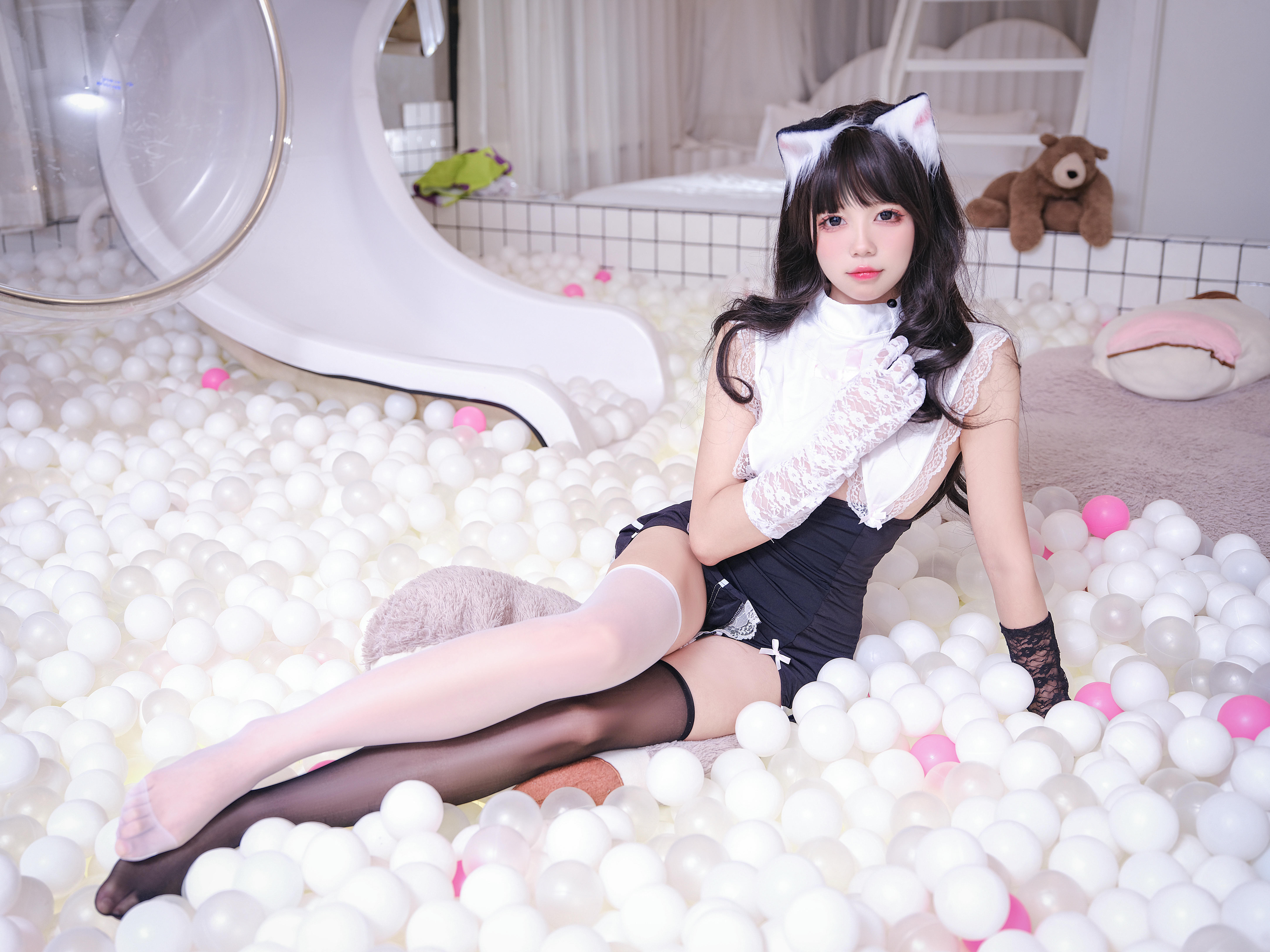 黏黏团子兔 NO.024 桃花修女 [20P 202.37 MB]_第1集