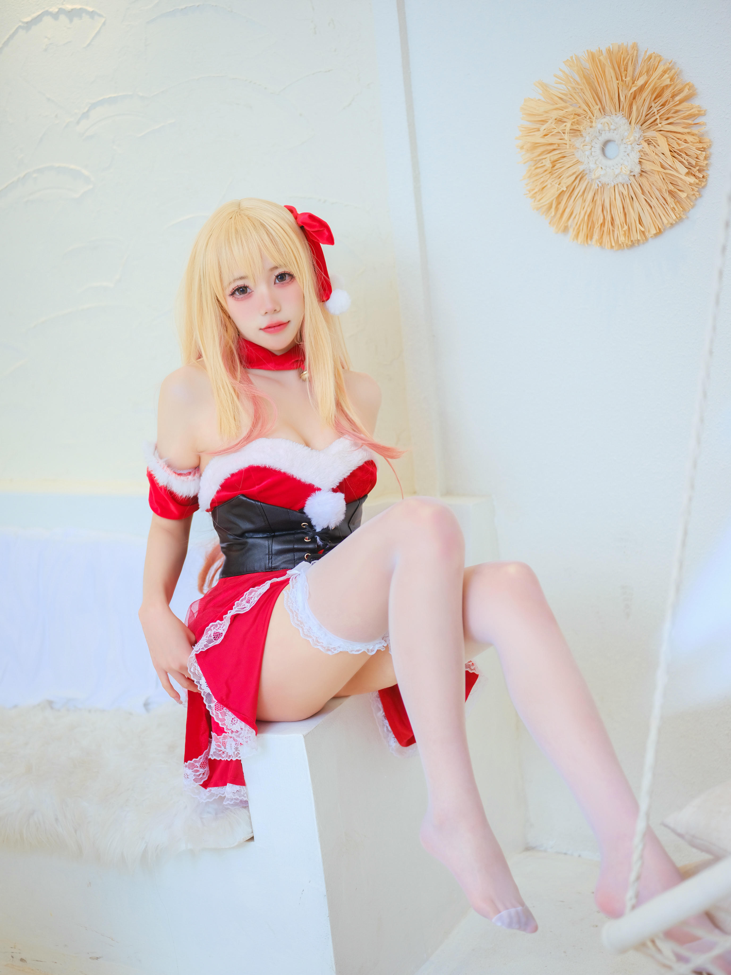 黏黏团子兔 NO.026 喜多川海梦圣诞 [15P 58.34 MB]_第1集