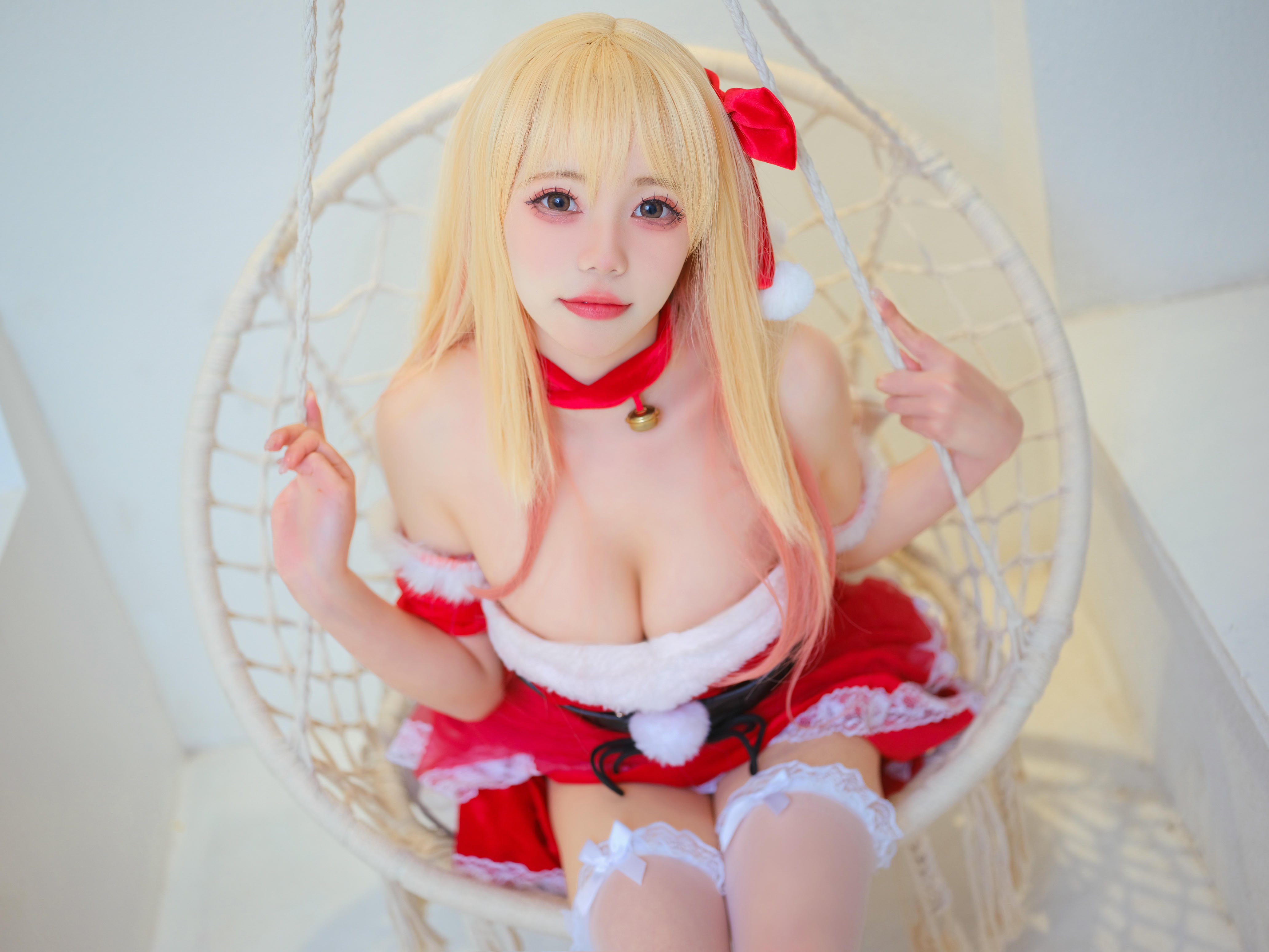 黏黏团子兔 NO.026 喜多川海梦圣诞 [15P 58.34 MB]_第1集