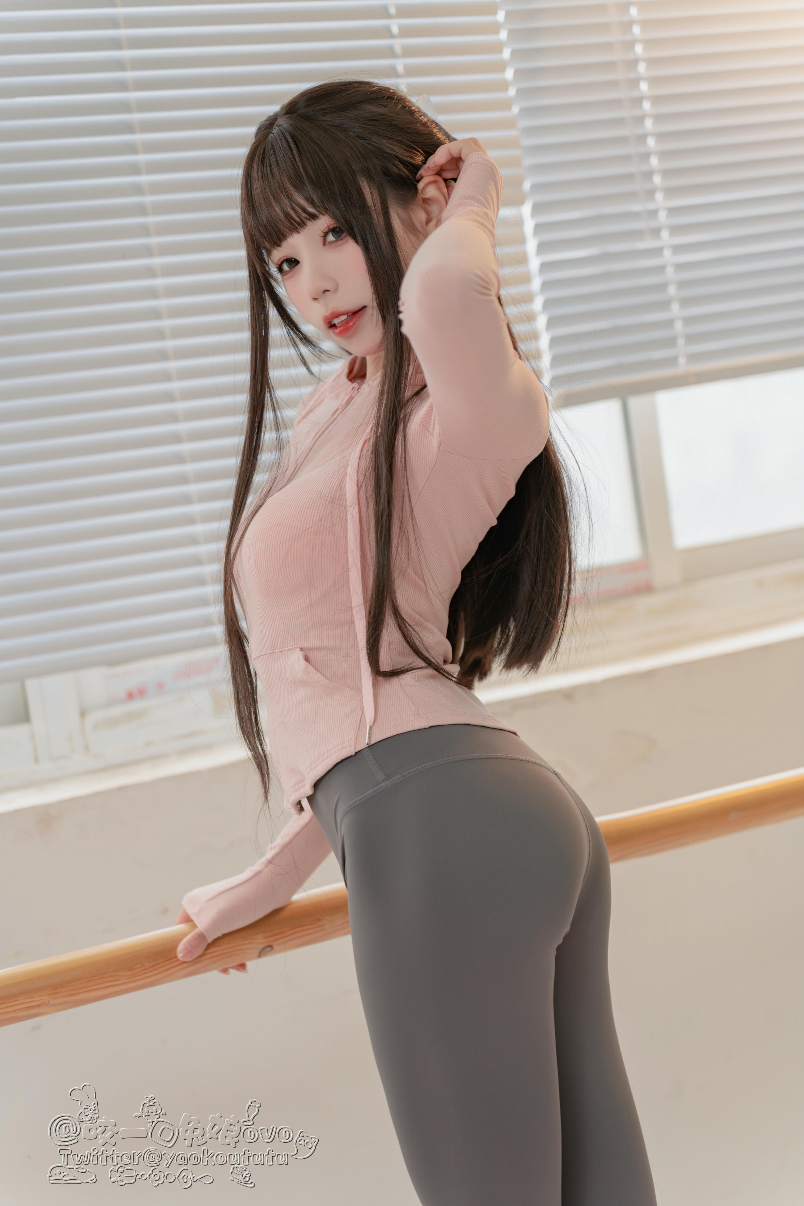 黏黏团子兔 NO.036 瑜伽私教课 [60P1V 1.04GB]_第1集